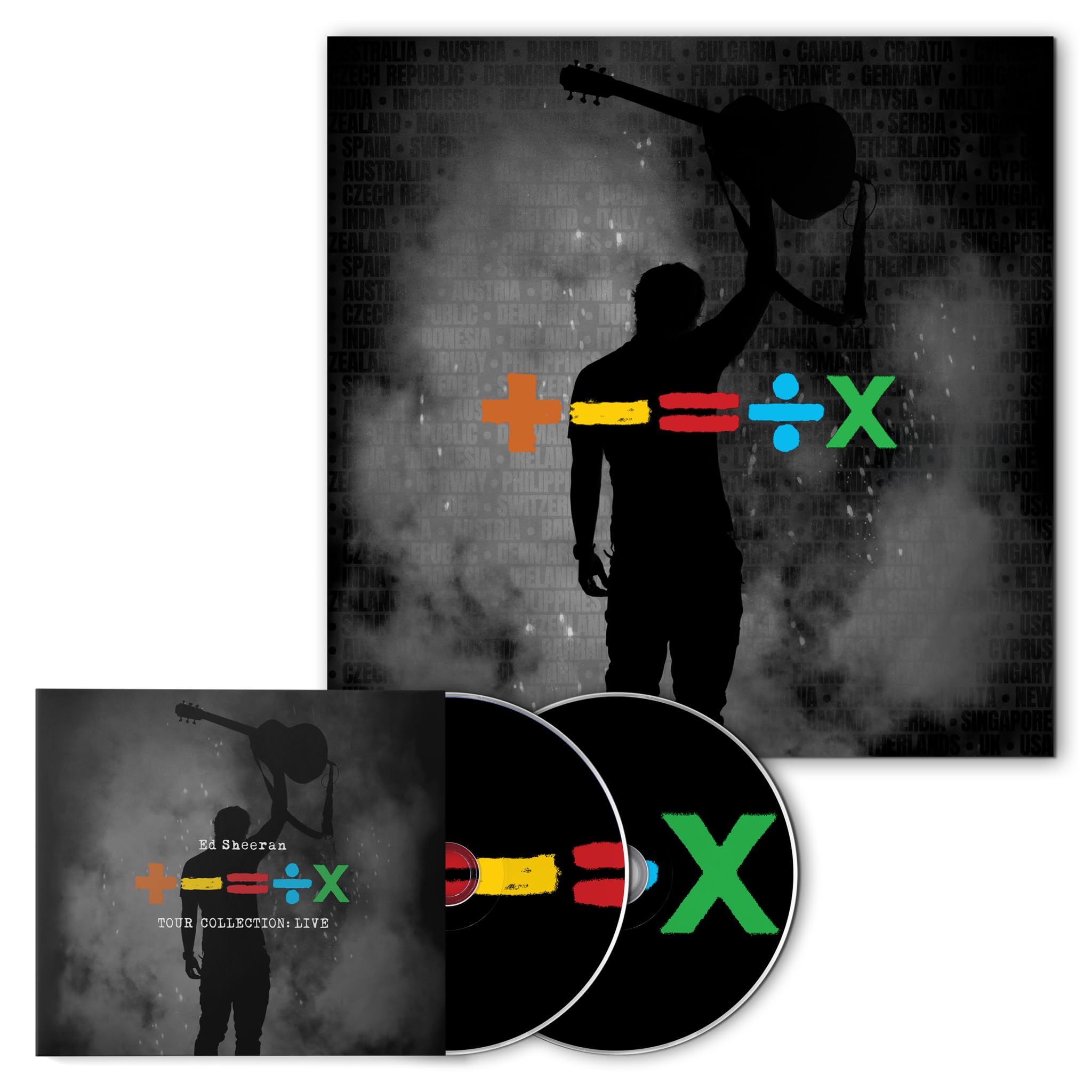 Ed Sheeran - +=÷× (TOUR COLLECTION: LIVE) [Audio CD] Amazon Exclusive Poster Edition 1
