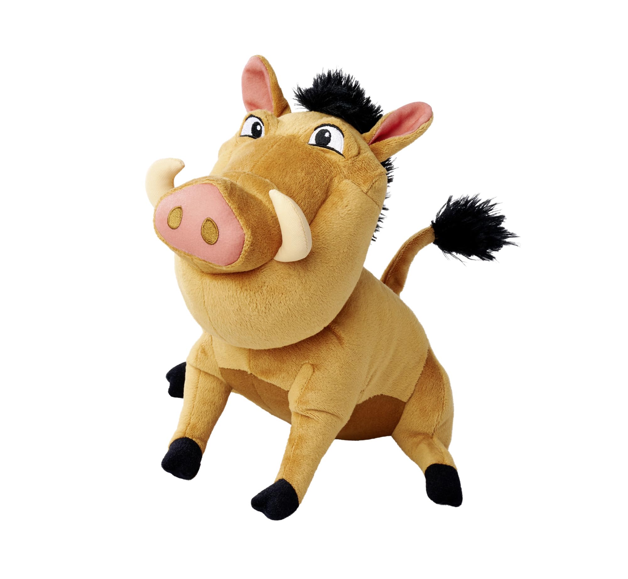 Simba Disney Lion King Pumbaa Stuffed Animal 25cm | 30 Years Anniversary Edition | Polyester 3