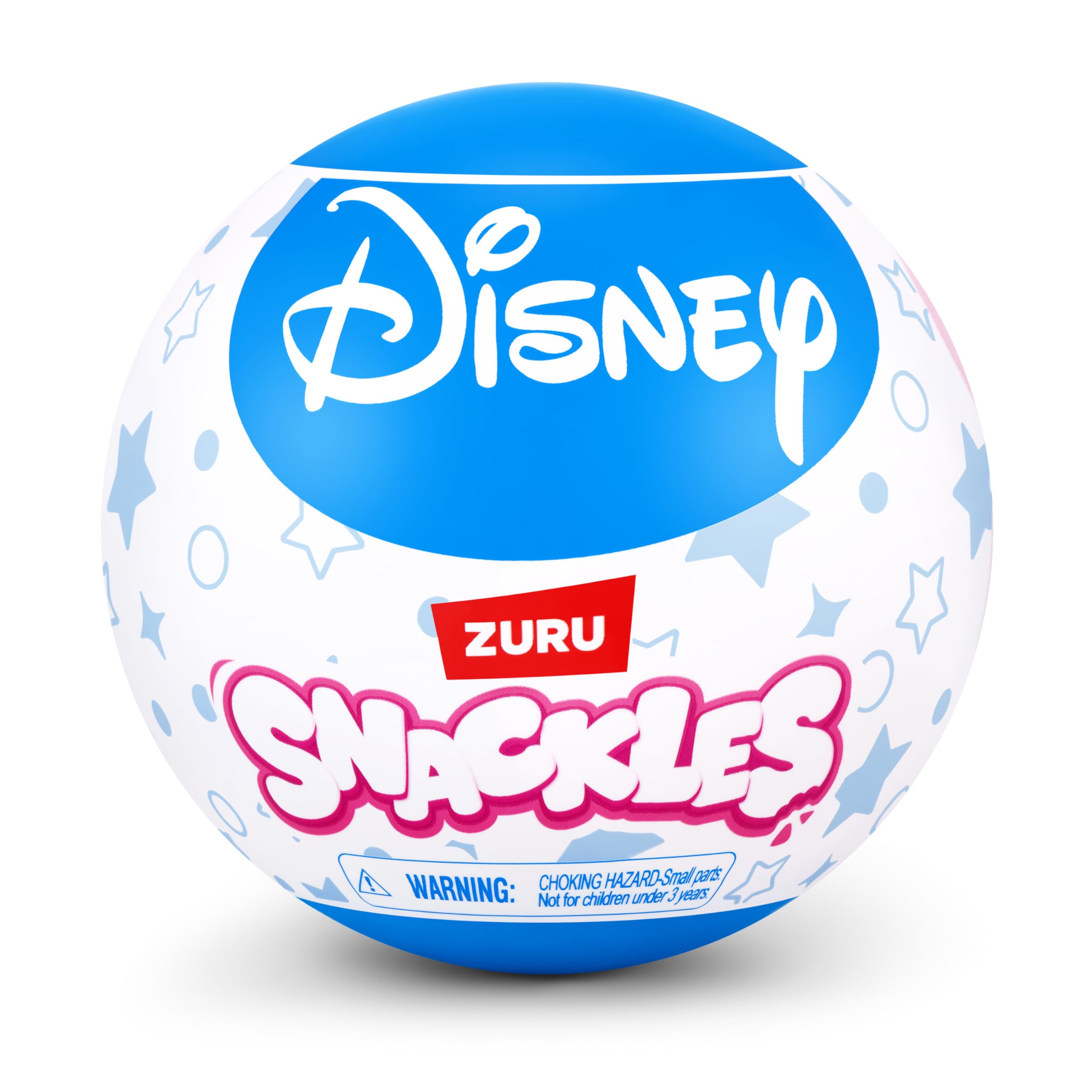 Snackles Disney 5-Inch Plush Toy by ZURU - Ultra-Soft Mini Stuffed Animal for Ages 3+ 4