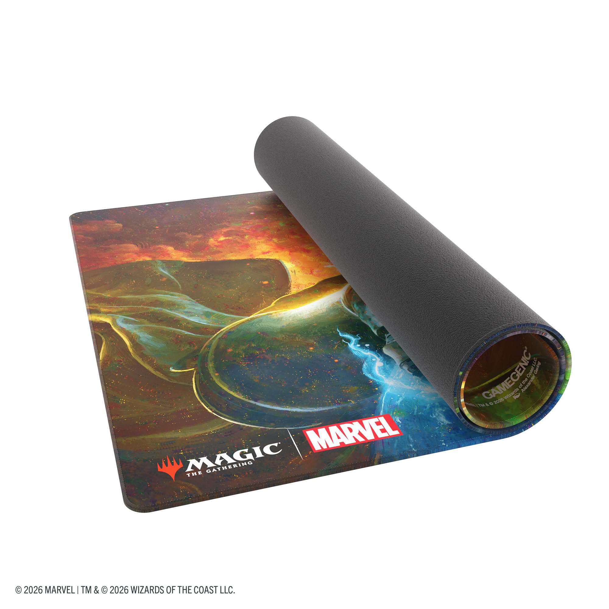 Gamegenic Magic: The Gathering Marvel Super Heroes Shiny Playmat - Doom | Official Licensed Design 3
