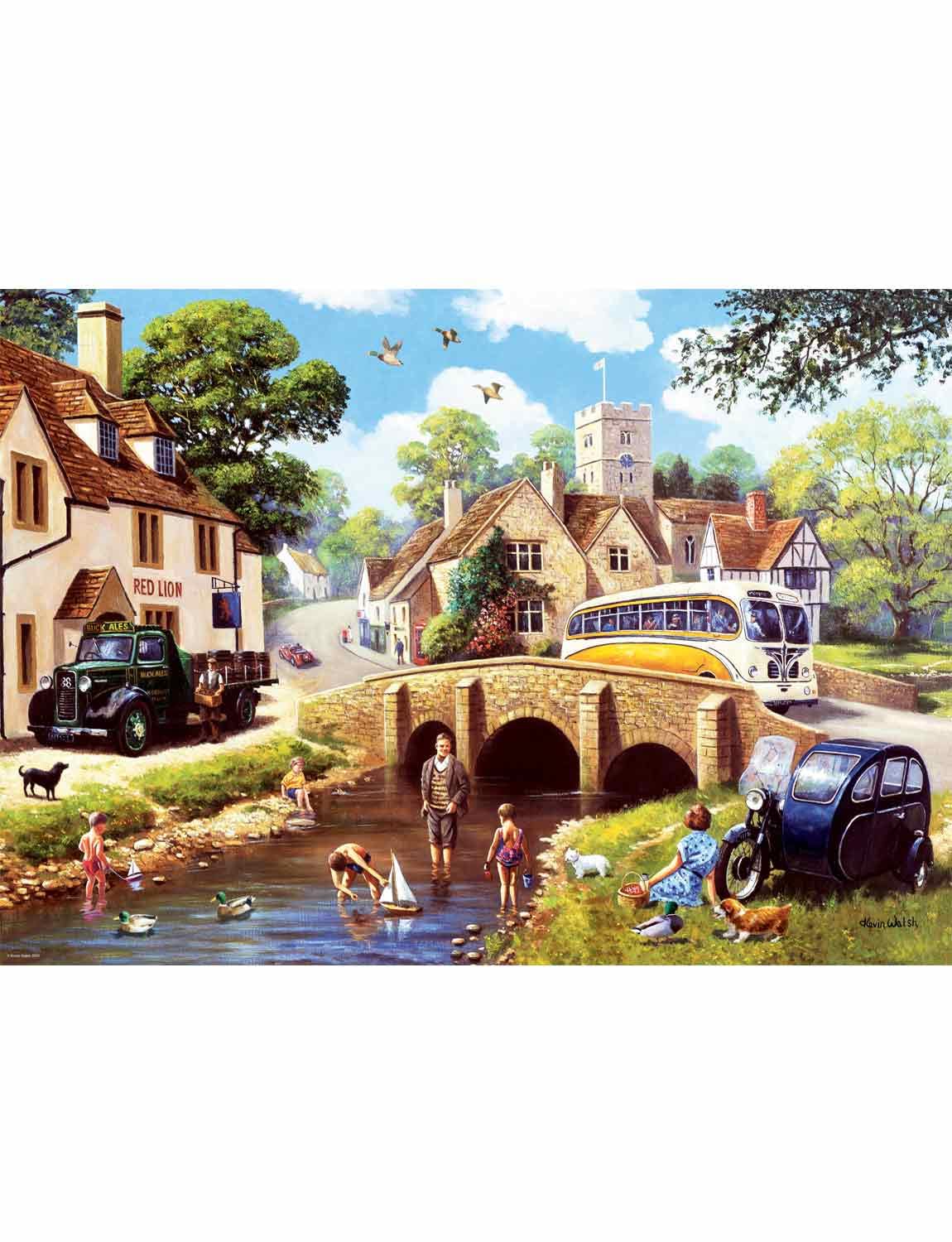 Ravensburger Day by The River 1000 Piece Jigsaw Puzzle for Adults and Kids 12+ 2