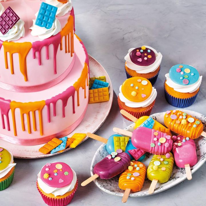 FunCakes - Deco Melts Natural White No E171, AZO Free, 250 g