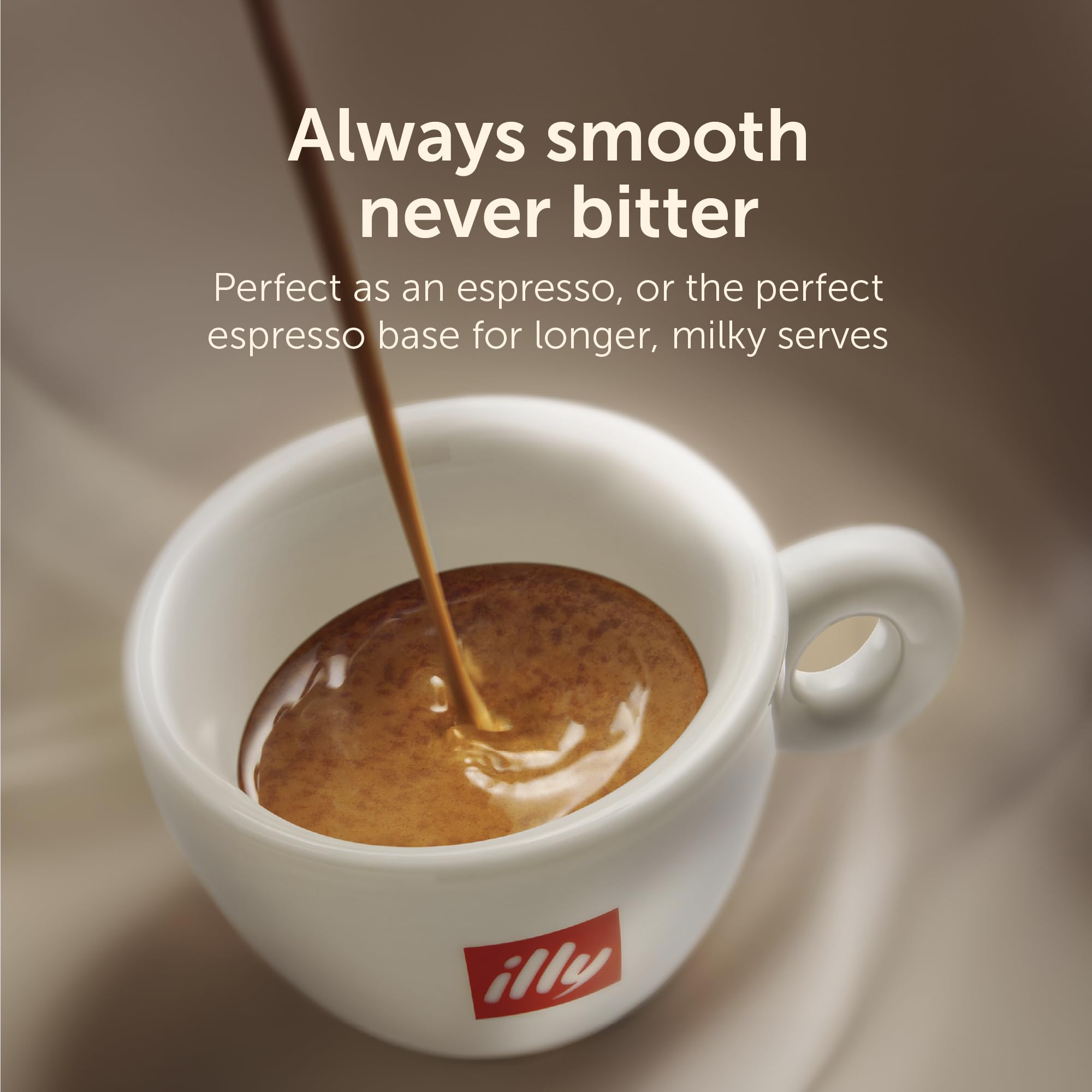 illy Classico Coffee Pods - 50 Count | Nespresso Original Compatible | Smooth & Balanced 5