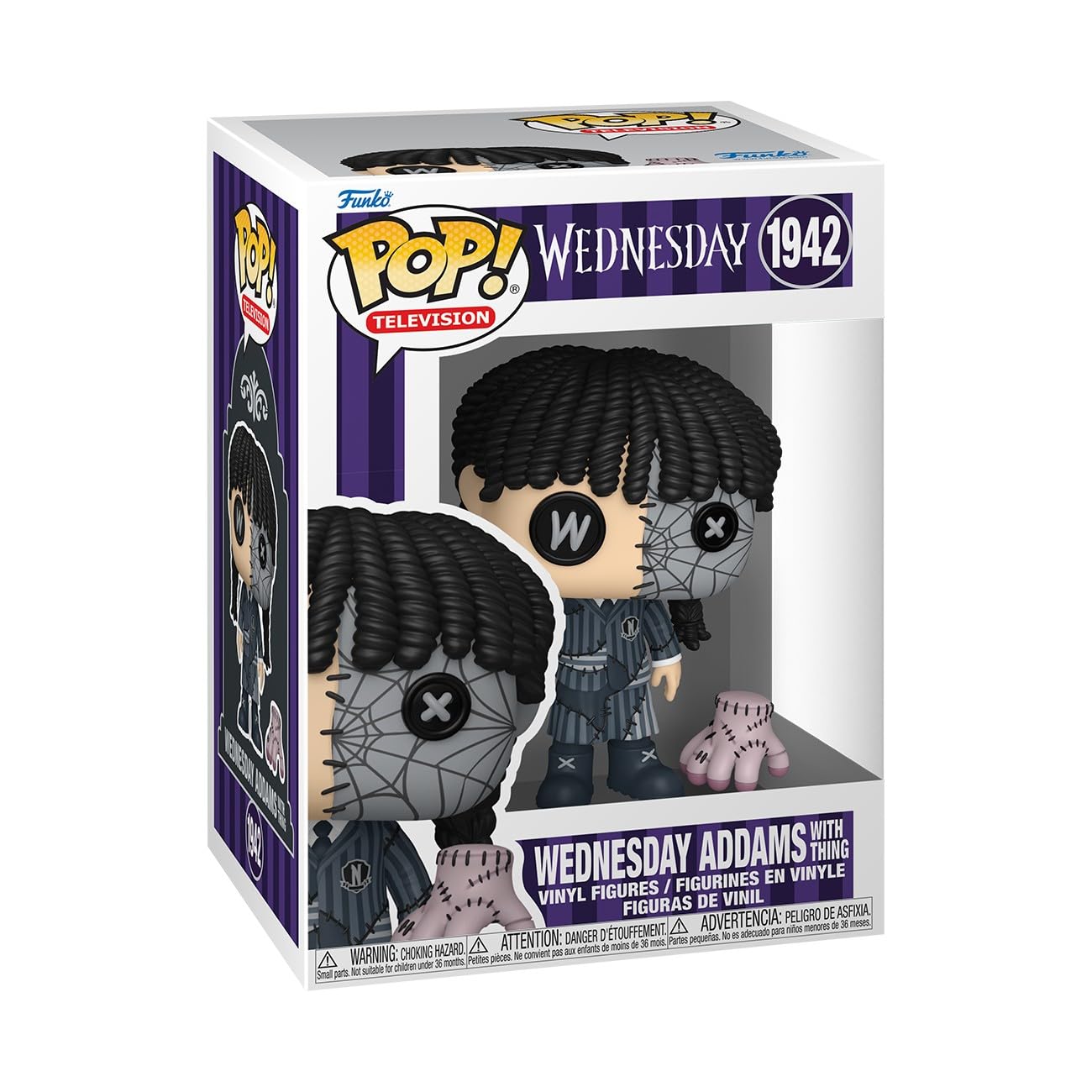 Funko POP! & Buddy: Wednesday with Thing - Wednesday Addams Vinyl Figure