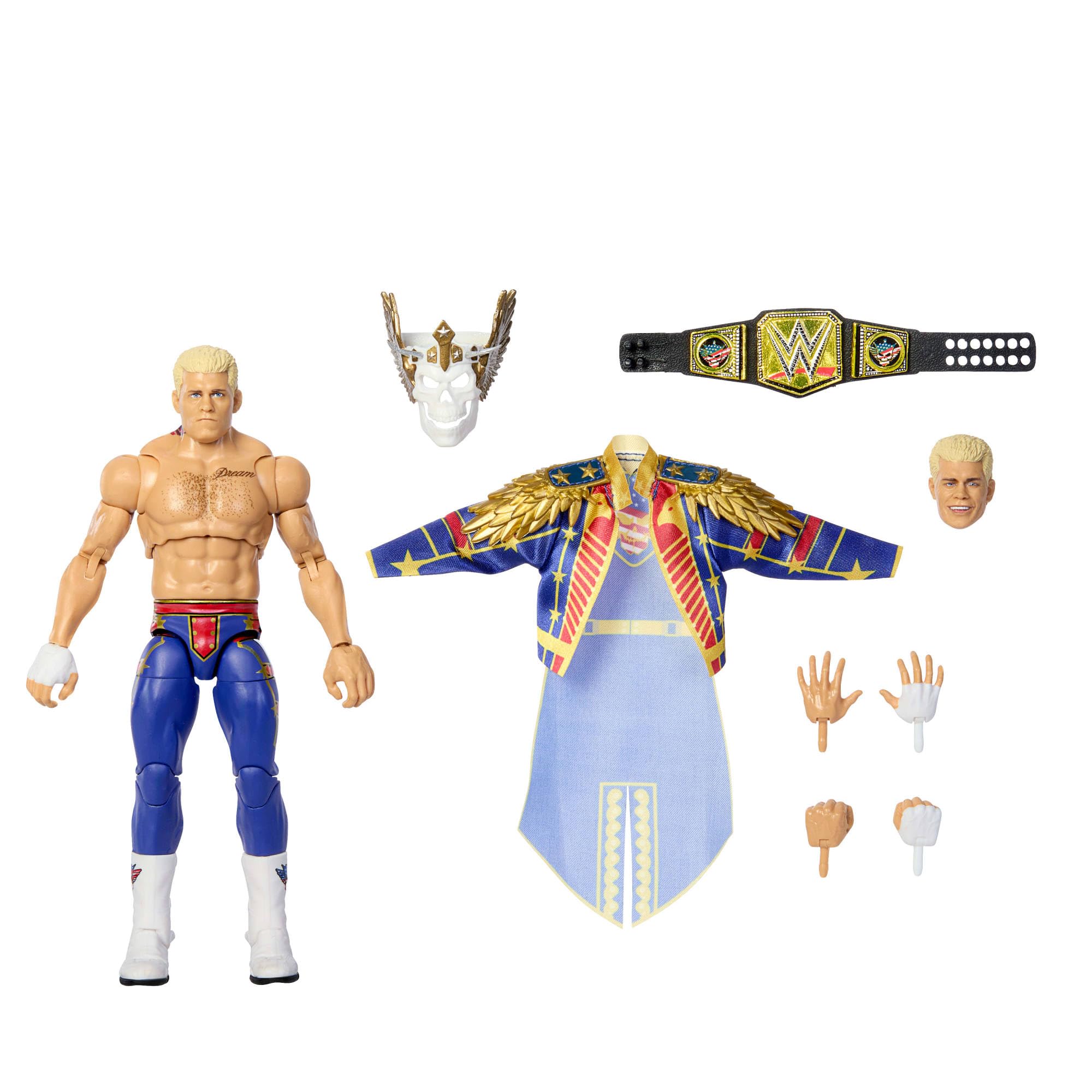 Mattel WWE Ultimate Edition Cody Rhodes Action Figure | 6-inch | Multicolor 1