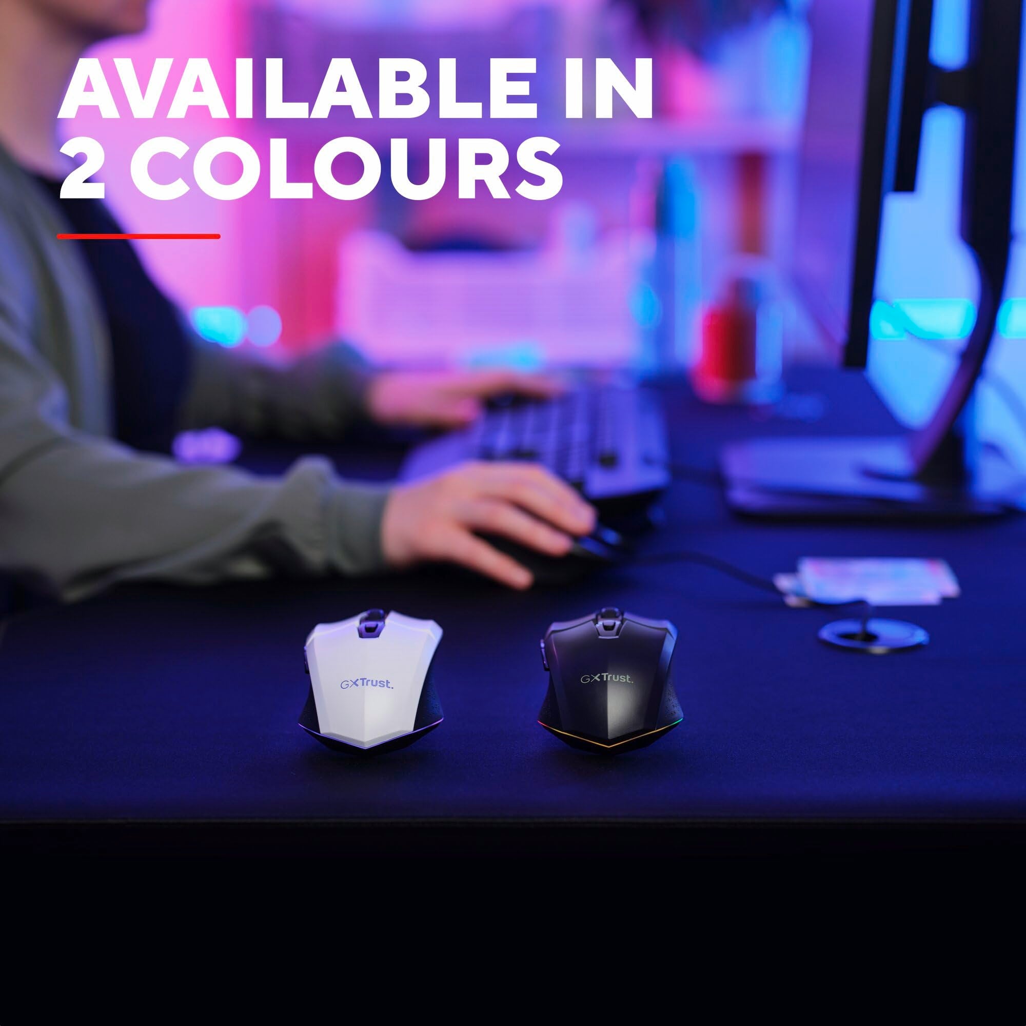 Trust Gaming GXTrust 1109 Vylax Gaming Mouse - 6 Programmable Buttons, 200-6400 DPI, RGB LED Lighting, 1.5m Cable, Black 14