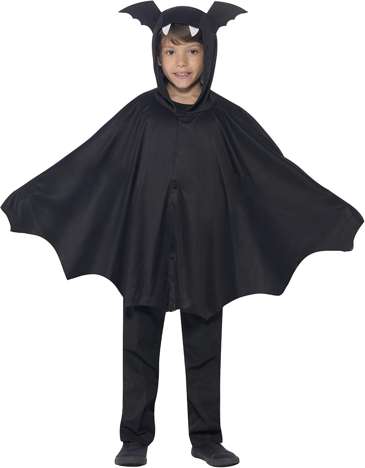 Smiffys Bat Cape - Black Dress Up Costume Accessory for Kids 1