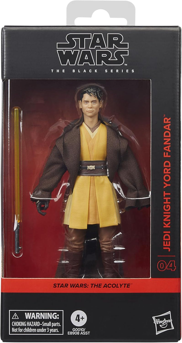 Hasbro Star Wars The Black Series Star Wars: The Acolyte - Jedi Knight Yord Fandar Action Figure (G0010)