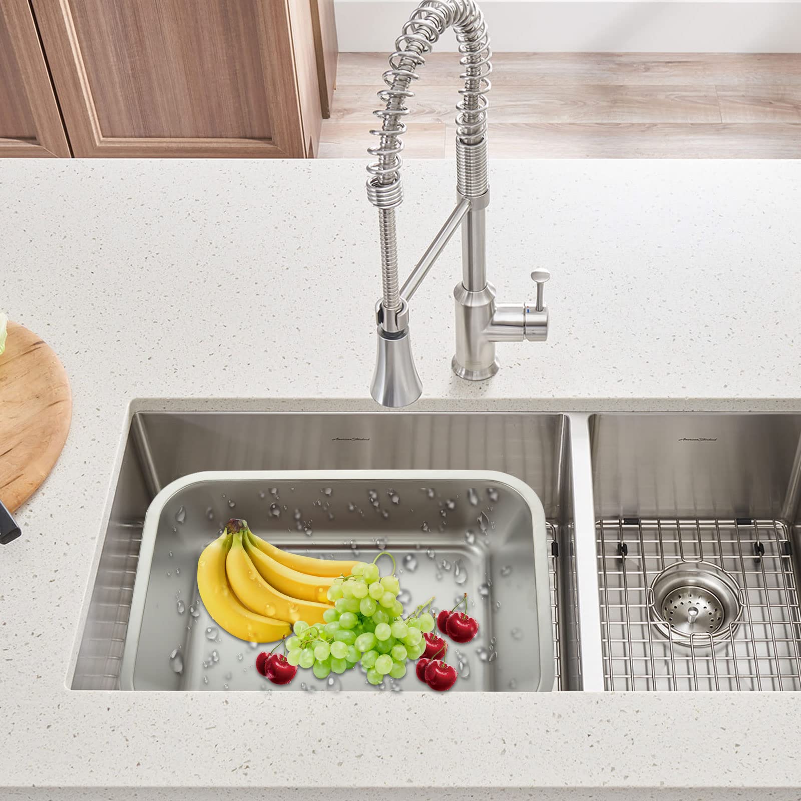 ASelected 304 Stainless Steel Washing Up Bowl - 10 Litre Capacity | 33x24x15cm | Durable 5