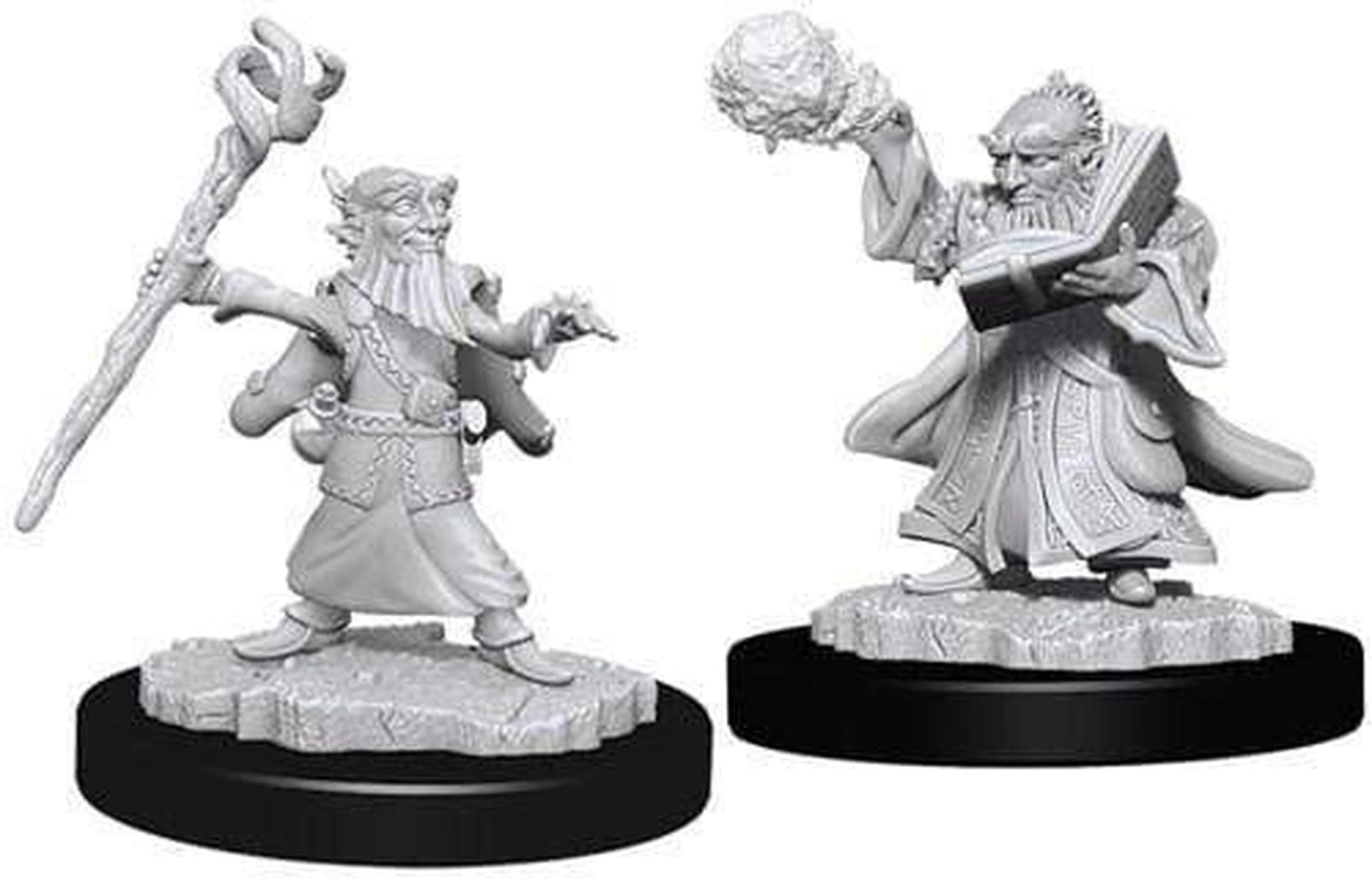 WizKids D&D Nolzur's Marvelous Unpainted Miniatures: Gnome Female Wizard [Plastic]