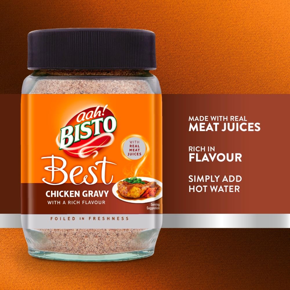 Bisto Best Chicken Gravy Granules - Rich Flavour, Quick & Easy Preparation, 350g