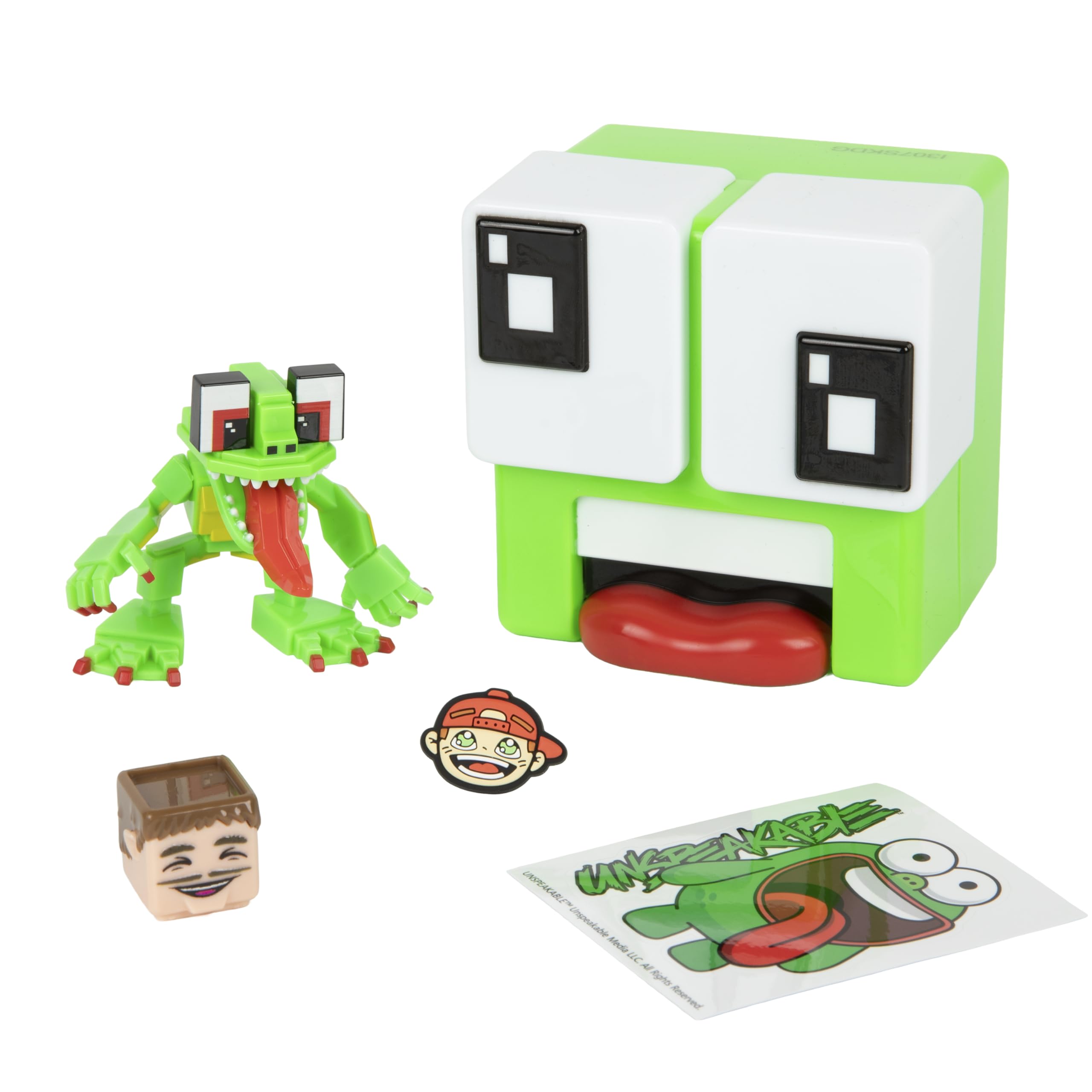 Unspeakable Mystery Capsule Series 1 - Includes Mini Figure, Blok Headz, Shoe Charm, Sticker | Ages 5+ 1