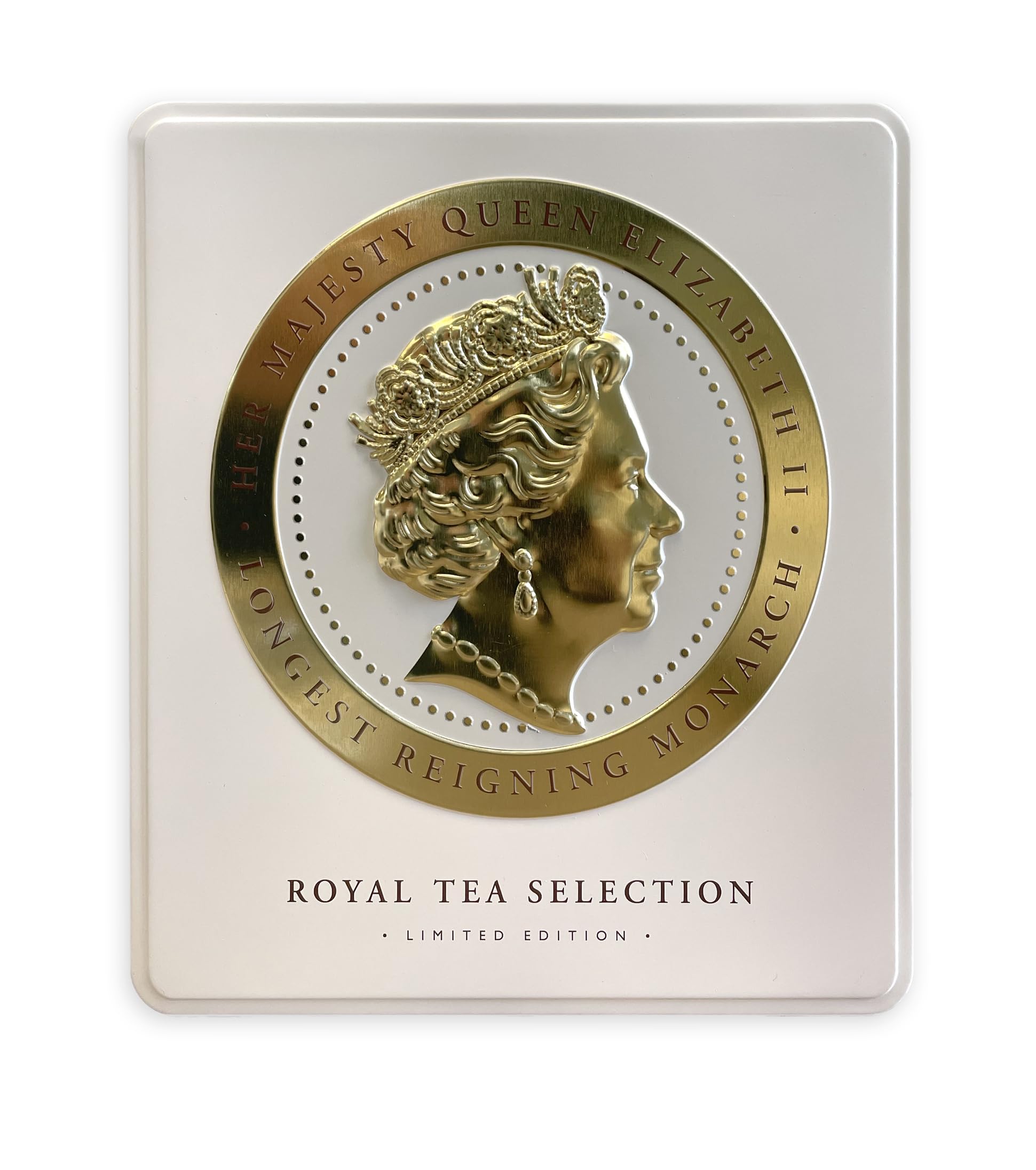 Ahmad Tea Royal Tea Selection Cameo Caddy - 32 Teabags | Ivory Caddy | Christmas Gift 1