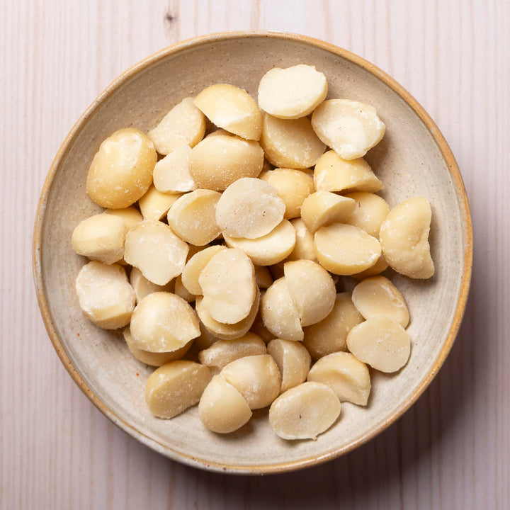 Wholefood Earth Organic Raw Macadamia Nuts 500g | GMO-Free | Vegan | High in Protein & Fiber