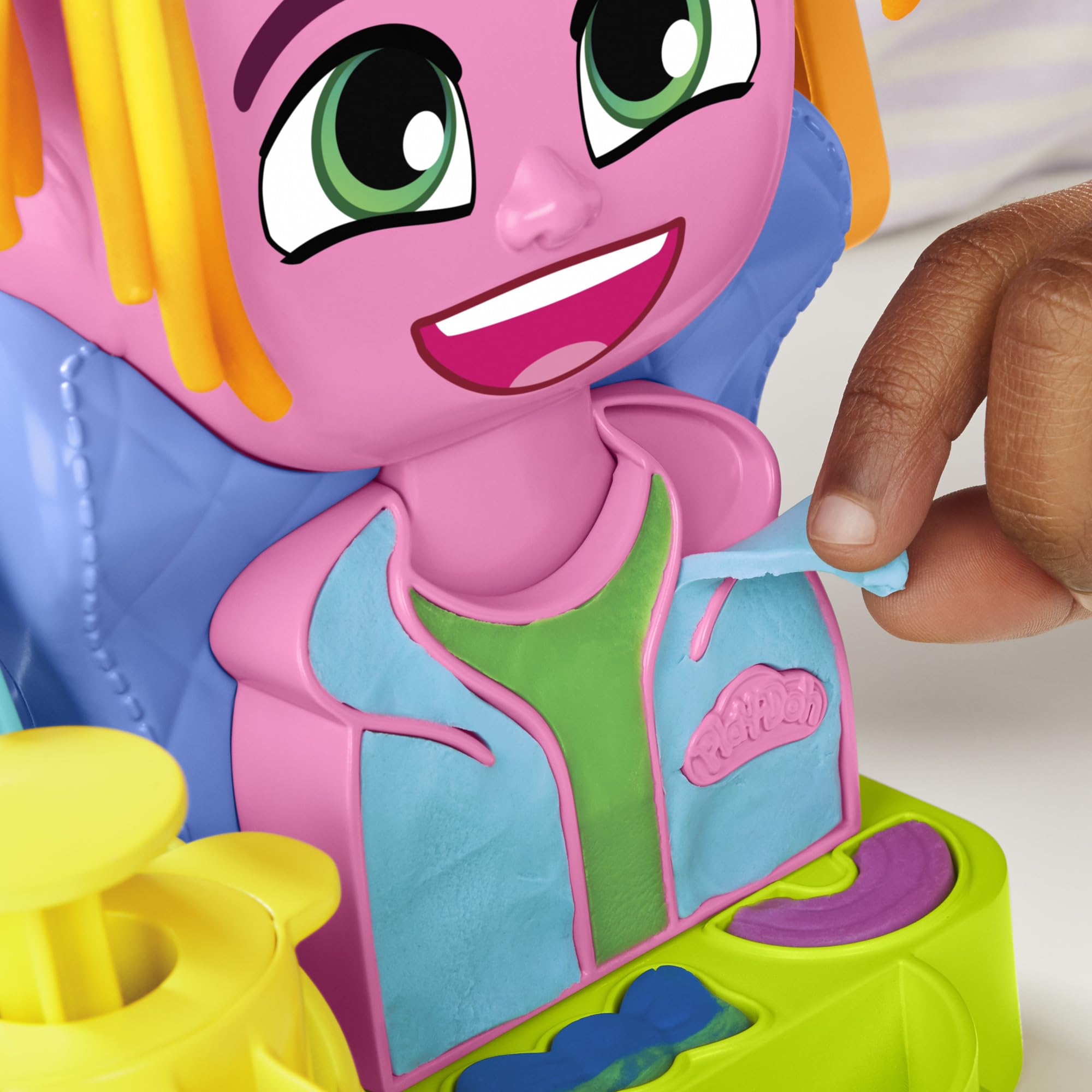 Play-Doh Hair Stylin' Salon Playset - Creative Styling Fun for Ages 3+ 8
