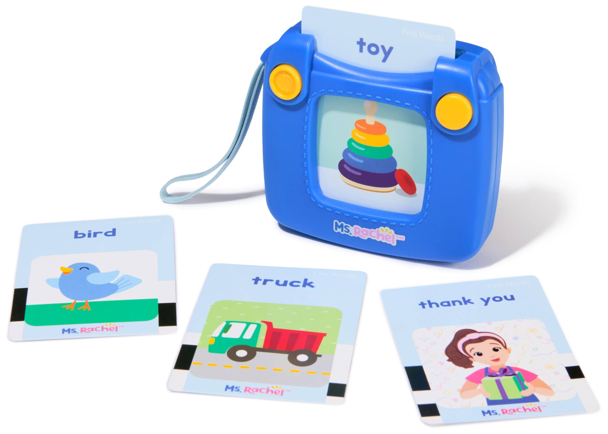 Ms. Rachel First Words Talking Flash Cards - Electronic Learning Reader for Toddlers 1-3 1