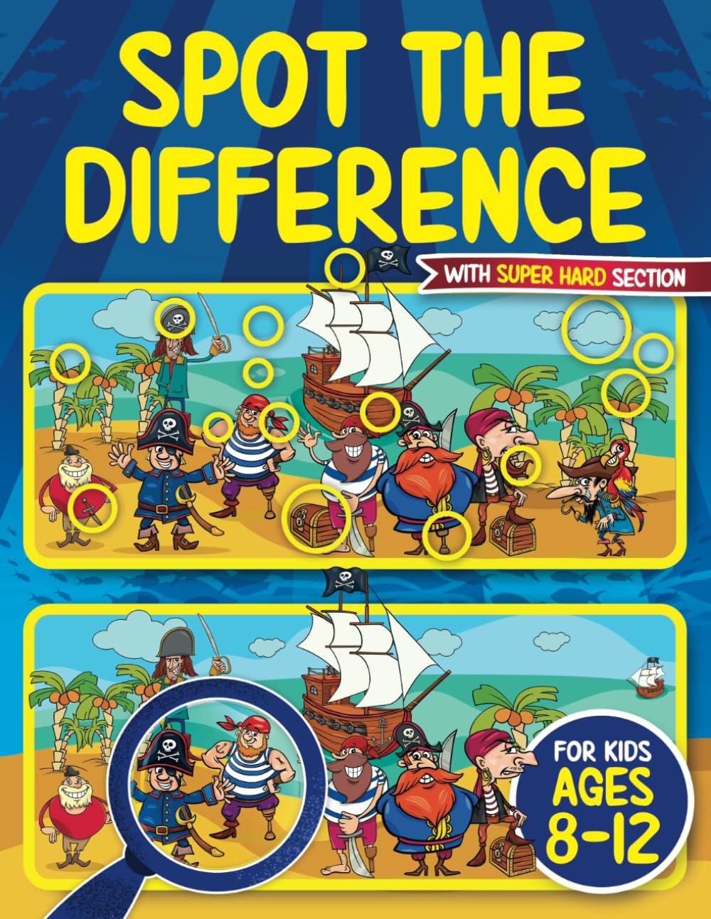 Splendid Youth Spot the Difference Book for Kids ages 8-12 | Paperback | 72 Pages