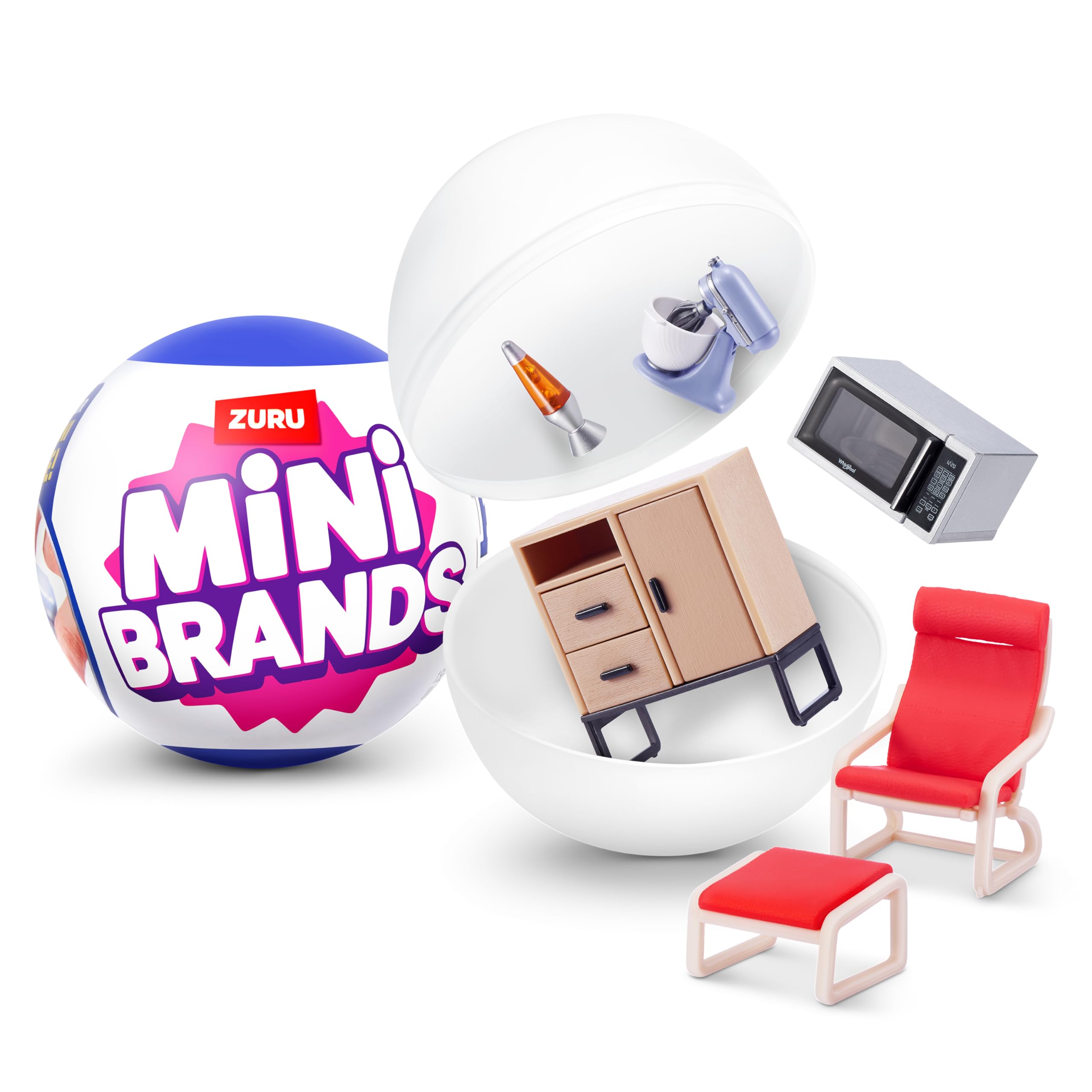 Mini Brands Home Capsule by ZURU - Collectible Home Minis | Series 1 | 60+ to Collect
