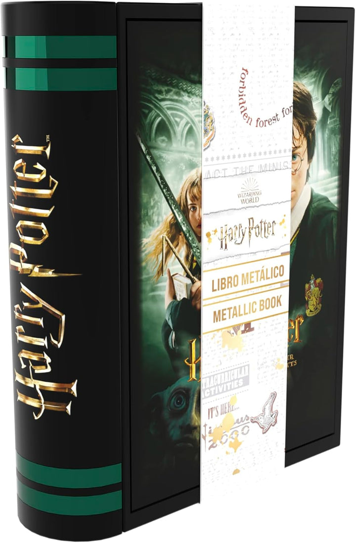 HARRY POTTER - Box Livre en M�tal - Vol.2 - Set de Papeterie 7 pc.