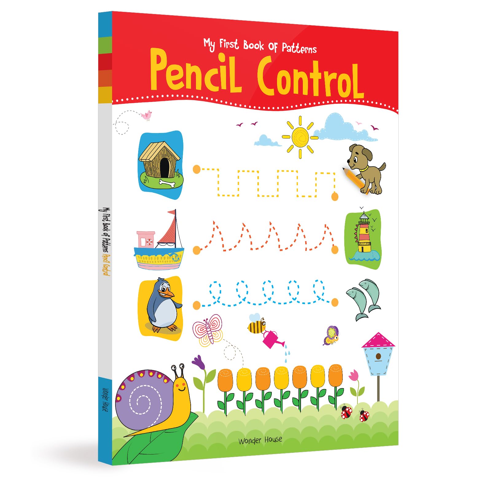 Wonder House My First Book OF Patterns Pencil Control Activity Book | Ages 3-5 | Paperback