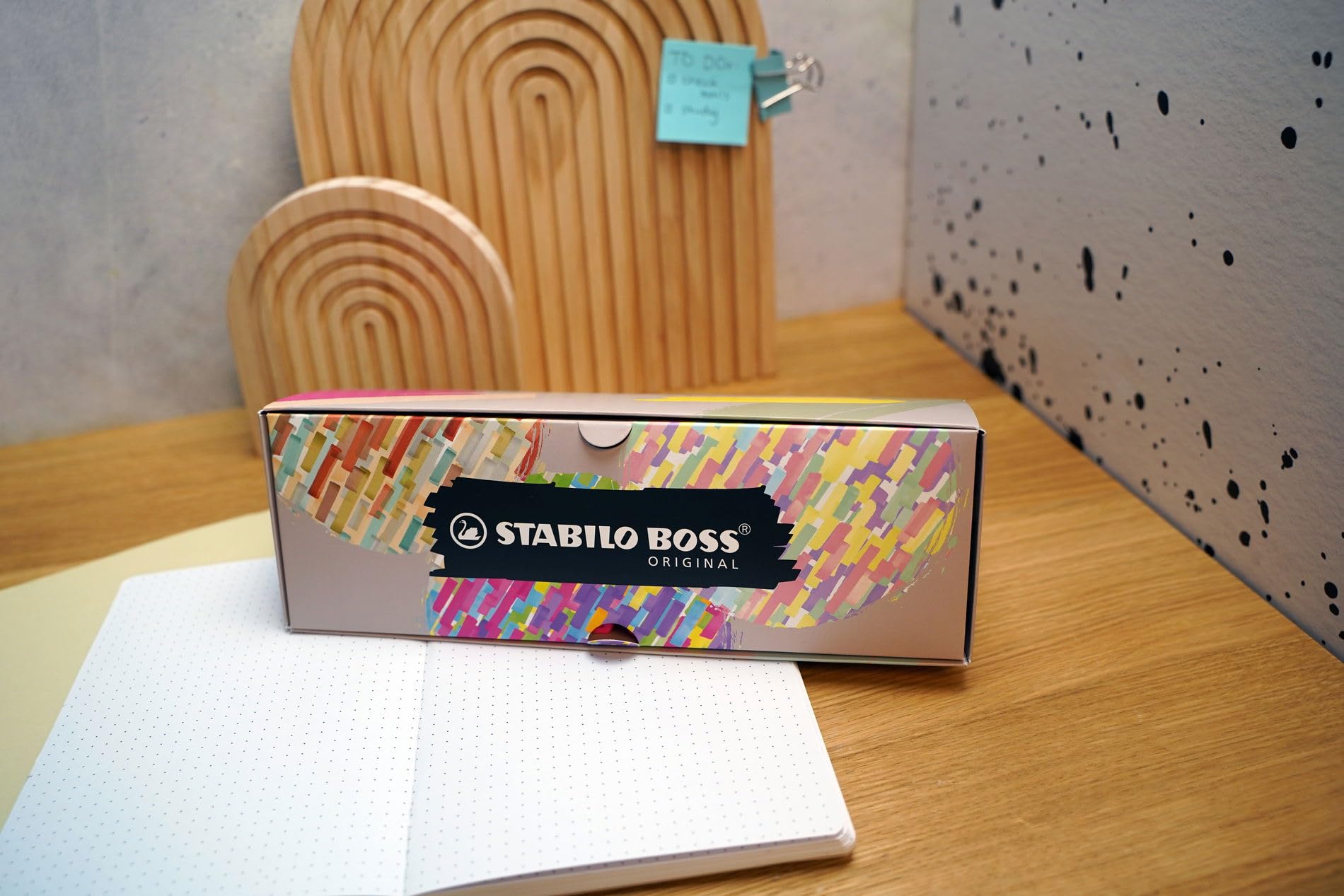 STABILO BOSS ORIGINAL Highlighter - Deskset of 30 with 9 Neon Colours | 2mm & 5mm Line Widths 7