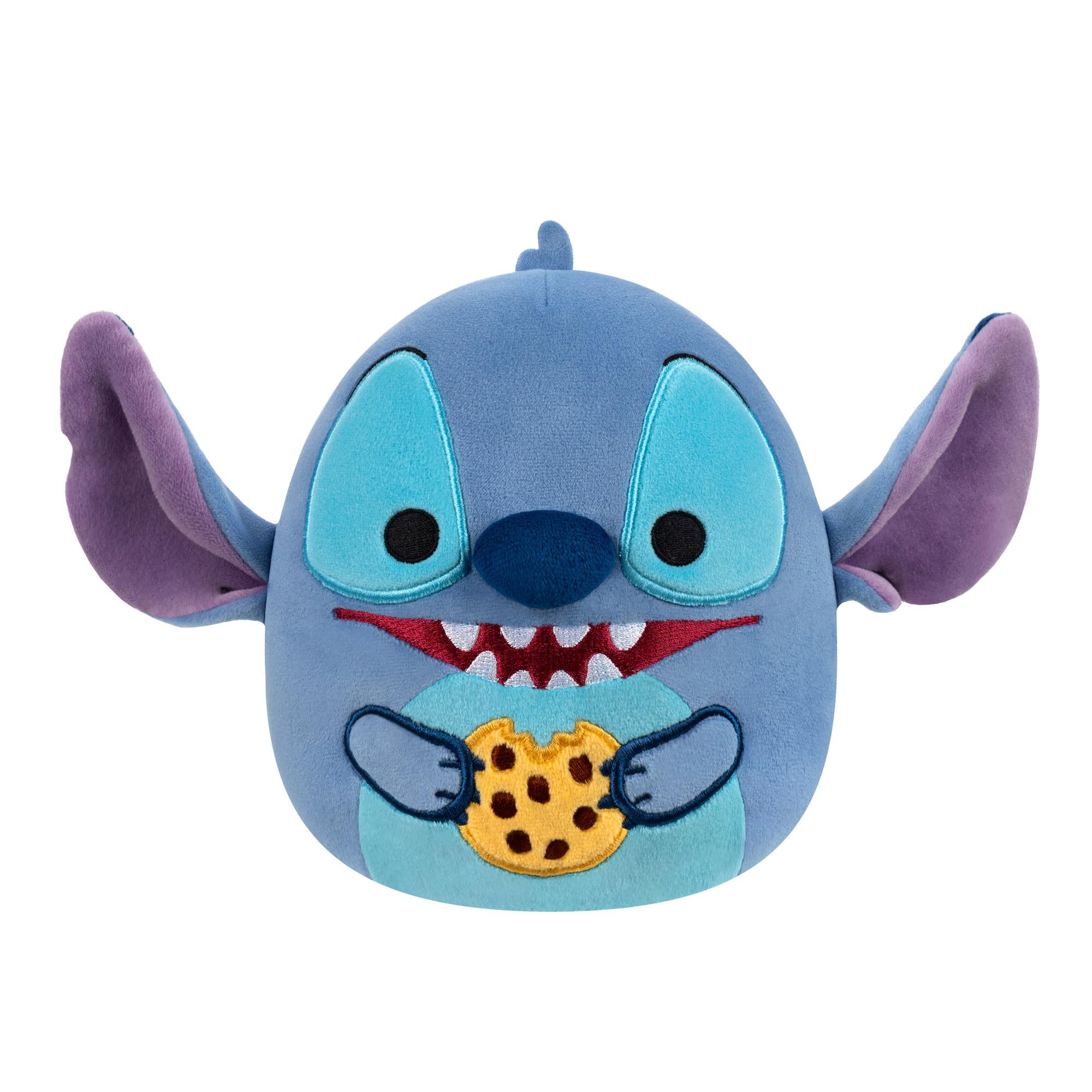 Squishmallows 8-Inch Chef Stitch Eating Chocolate Chip Cookie Plush - Disney Lilo & Stitch 1