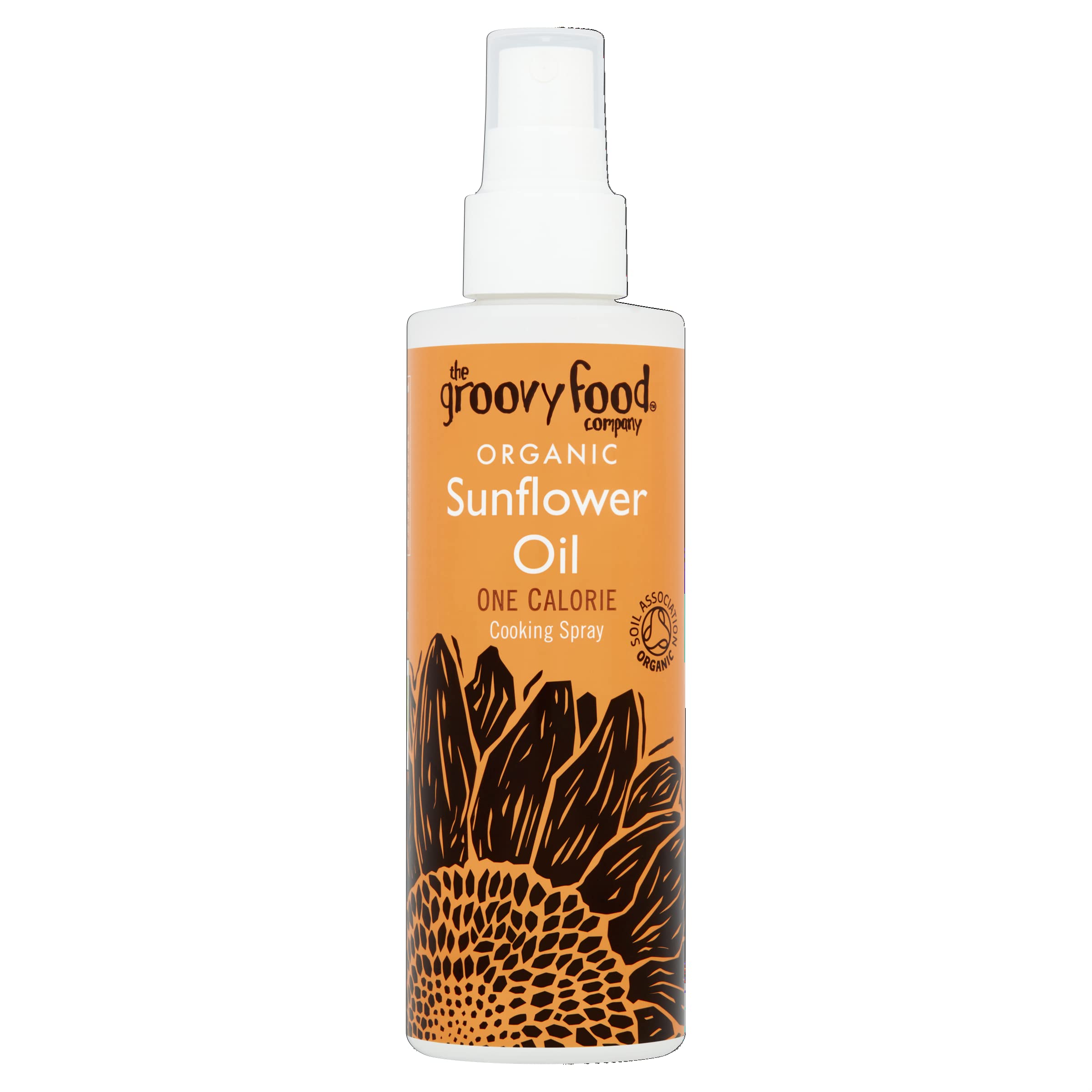 Gudz Organic Sunflower Emulsion Oil Cooking Spray - 1 Calorie Per Spray | 190ml | Vegan