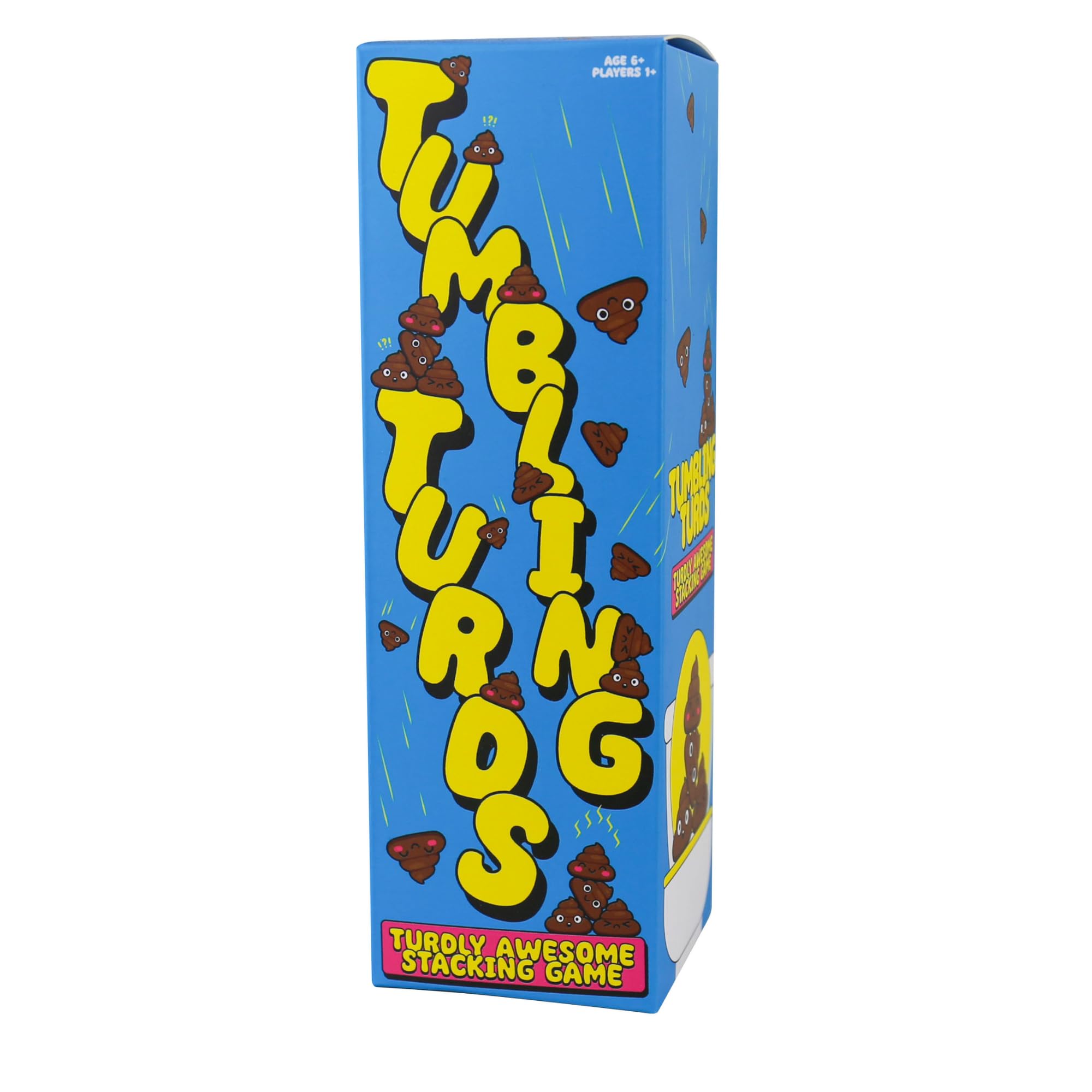 Gift Republic Tumbling Turds Stacking Game - Poo-Themed Family Fun for Kids 1