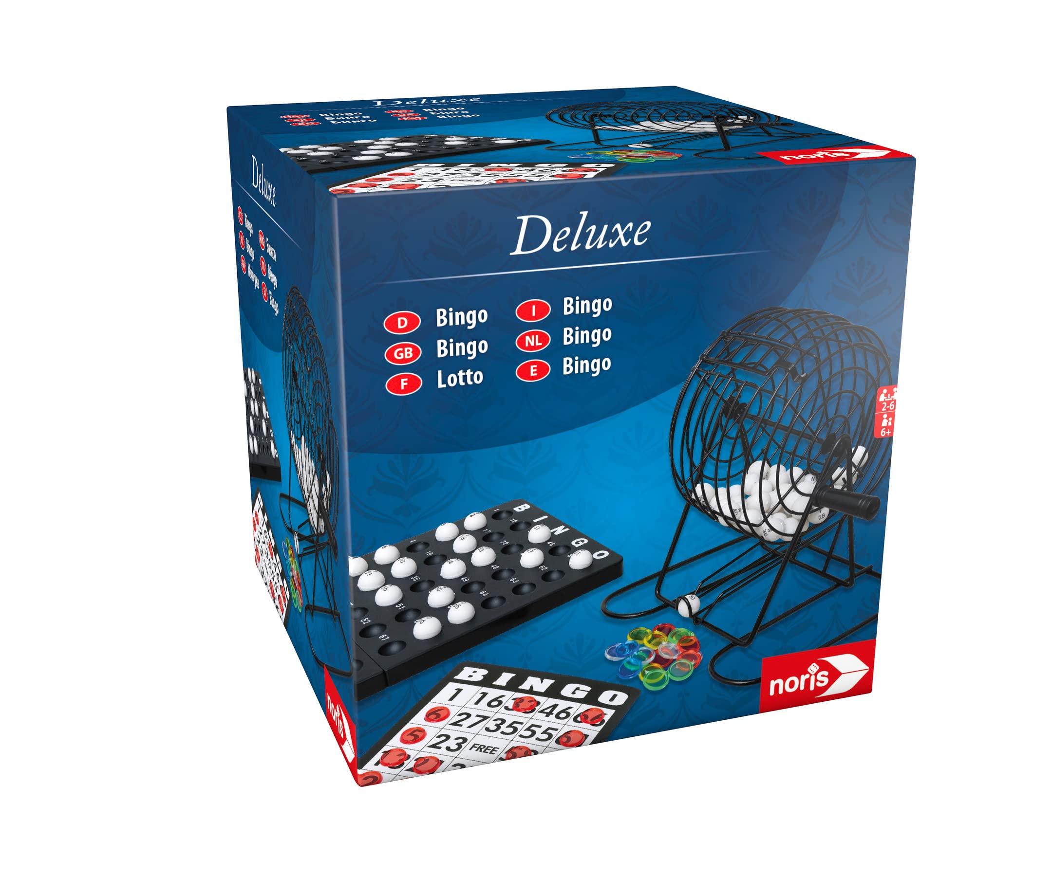 Noris-Spiele GmbH NOR08011 Deluxe Bingo Board Game 7