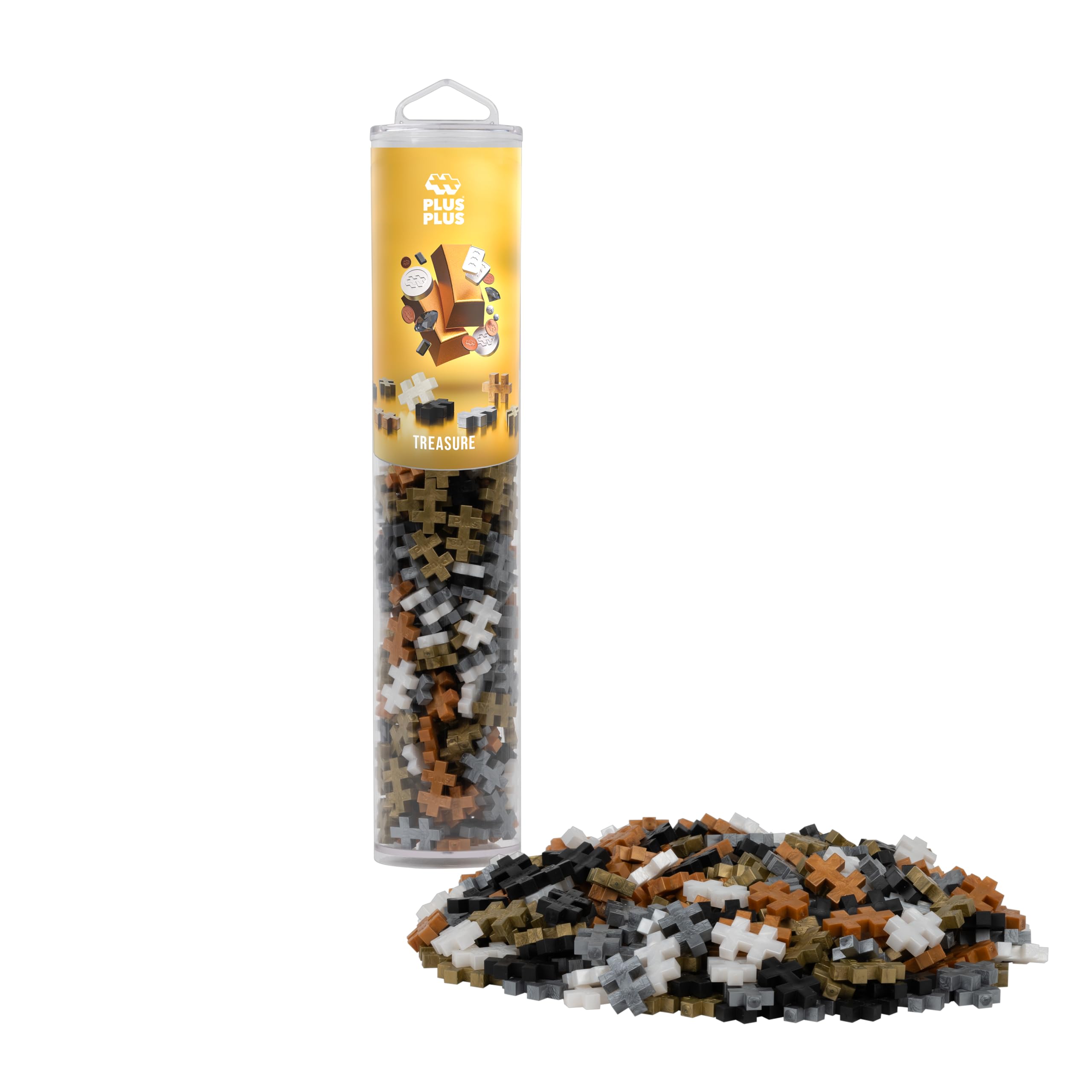 PLUS PLUS Building Blocks Toy - 240pc Creative STEM Construction Set for Kids Age 5+ 1