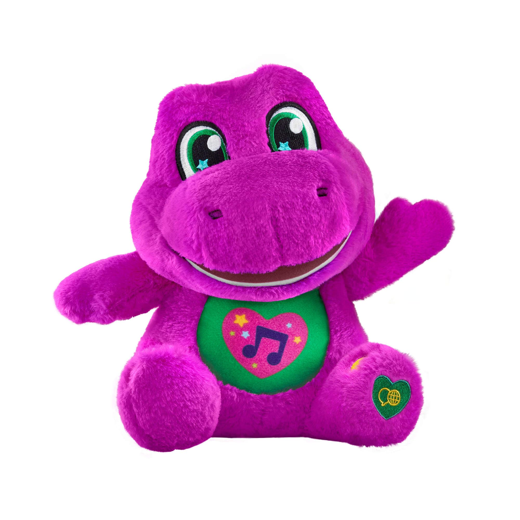Sing-Along Barney Plush Toy - 10.5-Inch Interactive Musical Figure for Toddlers 2+ 1