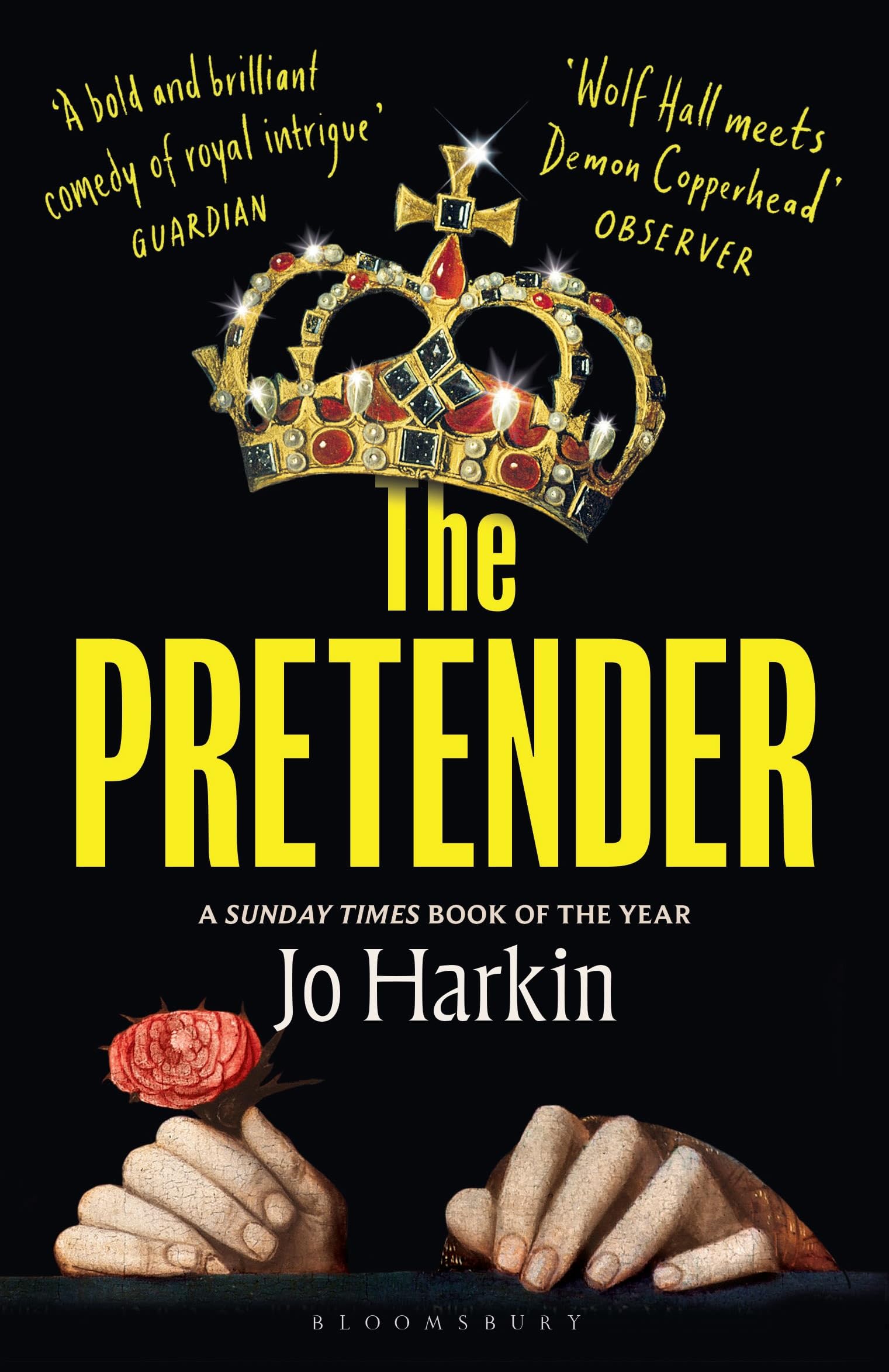Bloomsbury The Pretender by Jo Harkin | Renaissance Historical Fiction Paperback