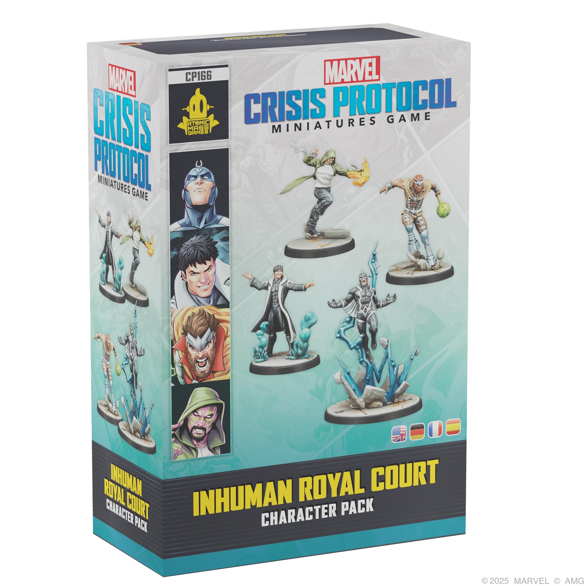 ATOMIC MASS GAMES Marvel Crisis Protocol: Inhuman Royal Court Expansion | 4 Miniatures | Ages 14+ 1