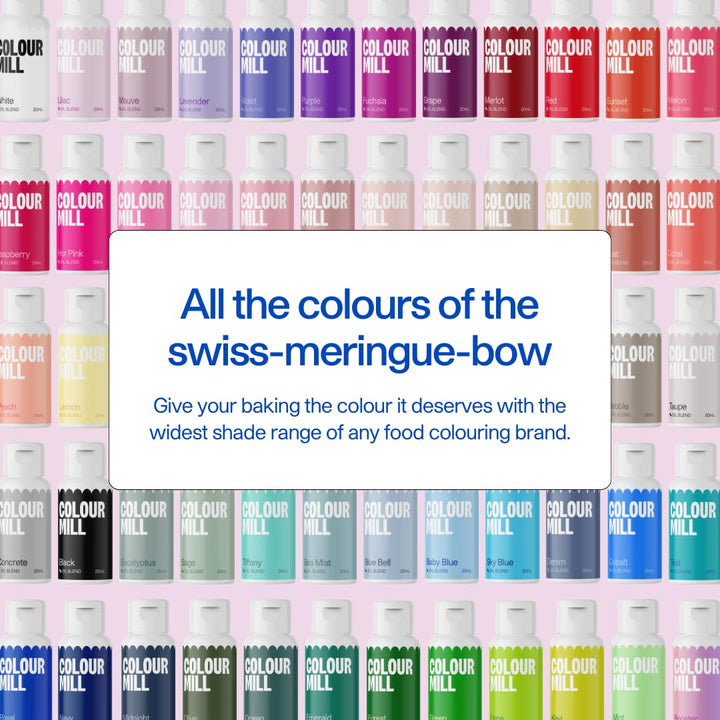 Colour Mill Oil Blend Food Colouring Teal - Oil-Based Baking Colouring 20ml