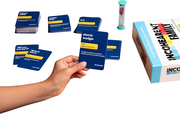 WHAT DO YOU MEME? Incohearent Family Edition - The Family Game Where You Compete
