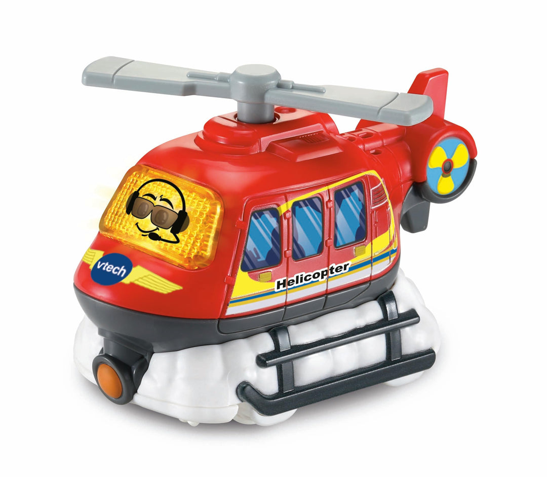 VTech Toot-Toot Drivers Helicopter - Interactive Musical Vehicle with Lights & Sounds for Toddlers