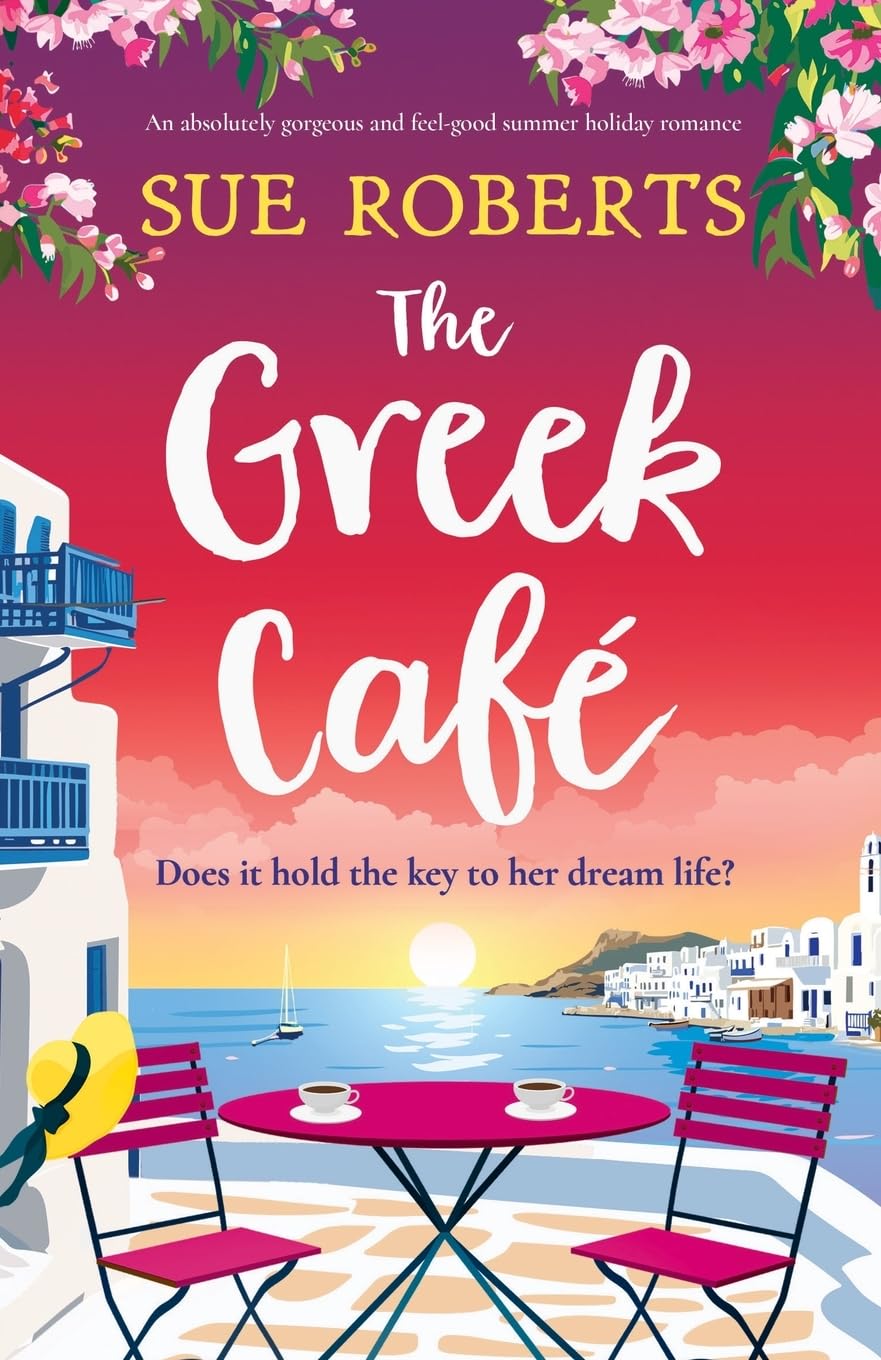 Bookouture The Greek Café - Paperback Summer Holiday Romance by Sue Roberts
