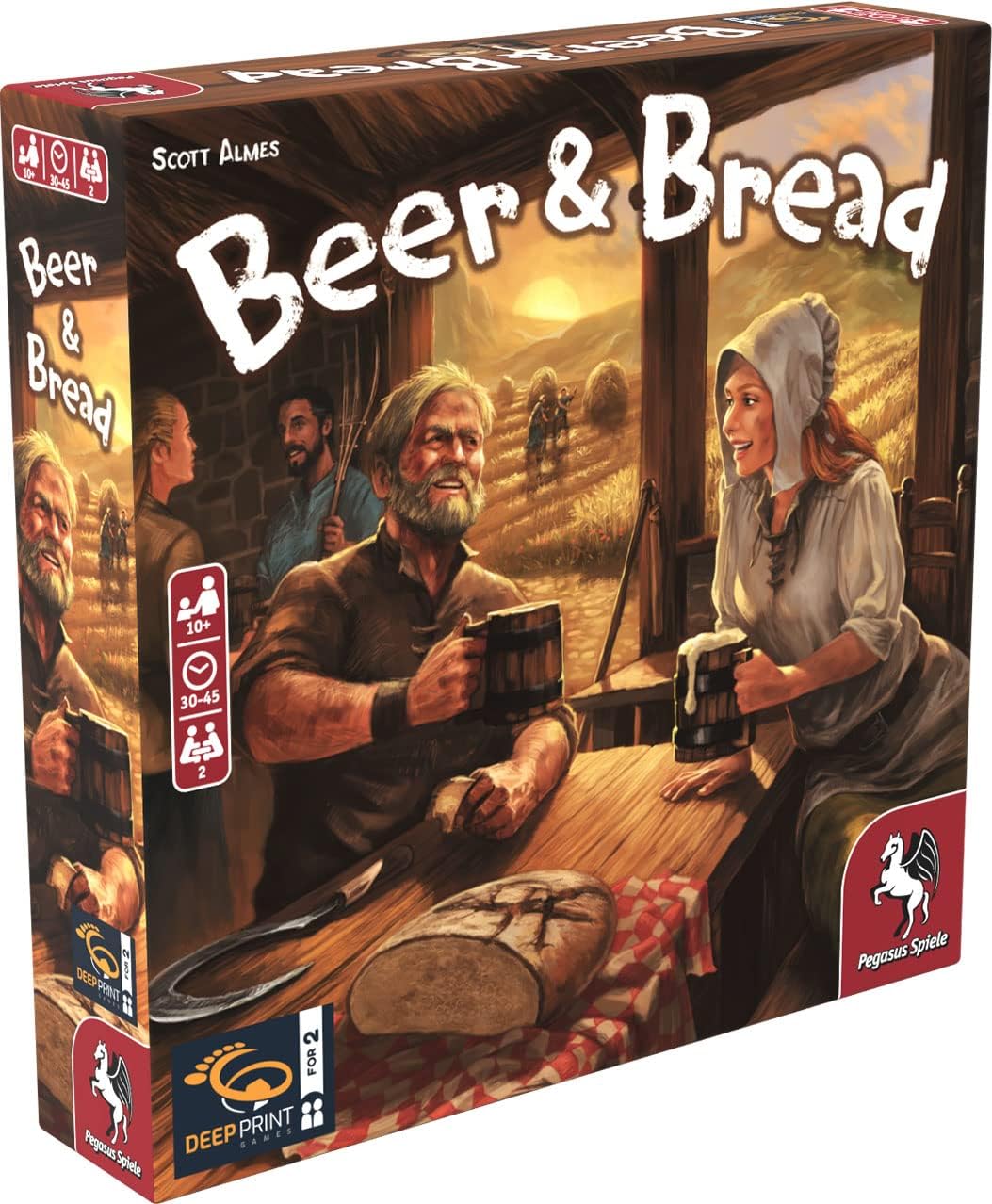 Deep Print Games Beer & Bread English Edition Audio CD 1