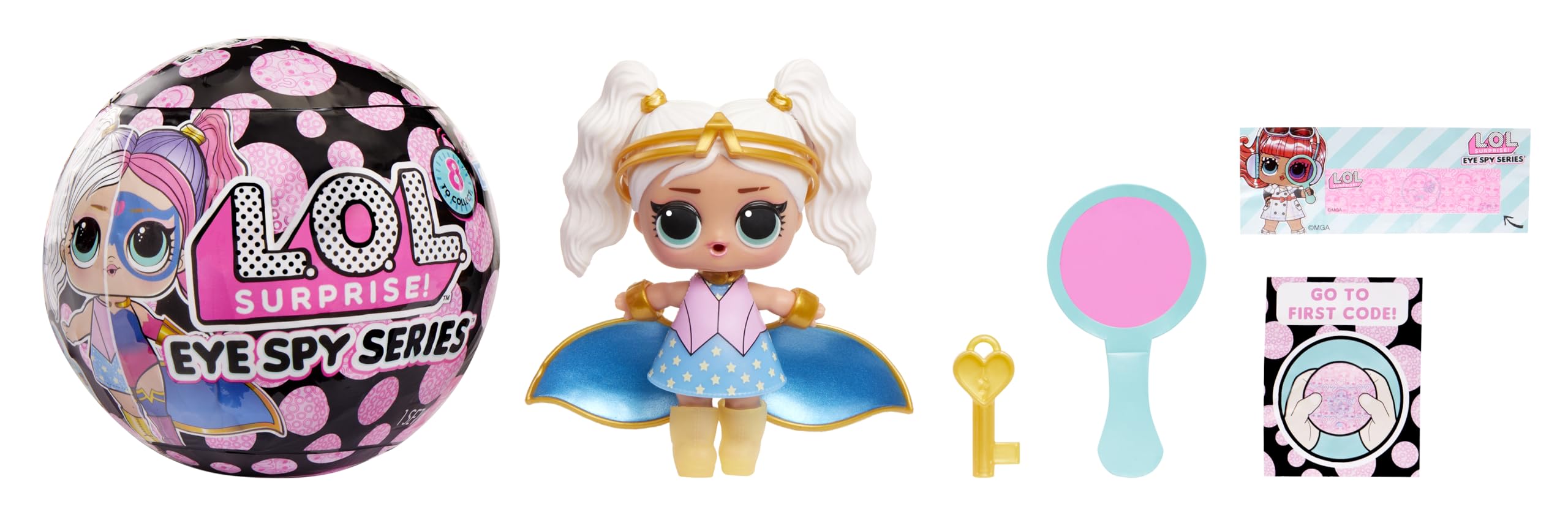 L.O.L. Surprise! Eye Spy Series Tots Doll with Colour-Change Feature & Accessories | Collectible 1