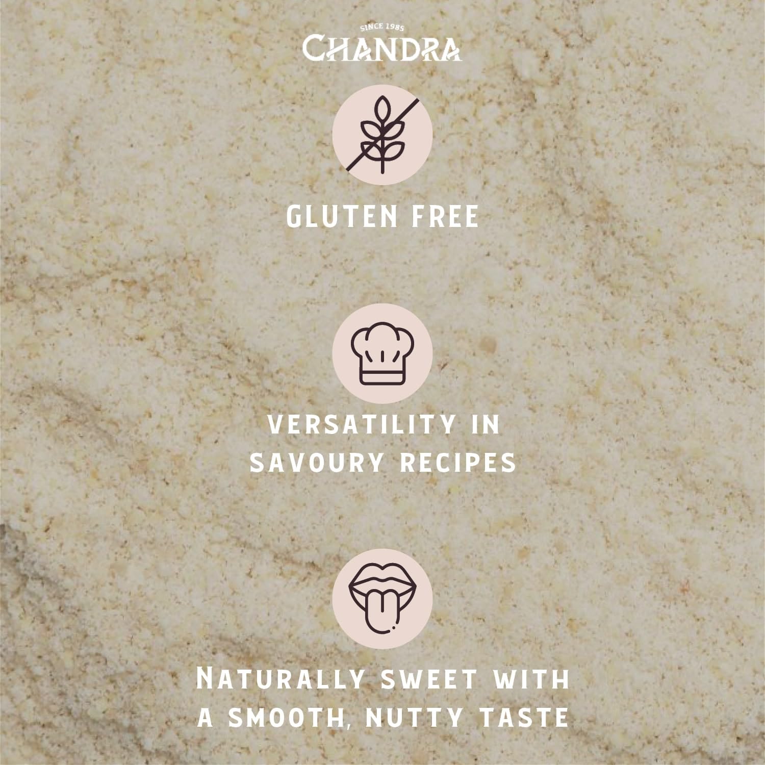CHANDRA Ground Almond Flour - 1kg Bag | Gluten-Free, Keto & Paleo Friendly 4