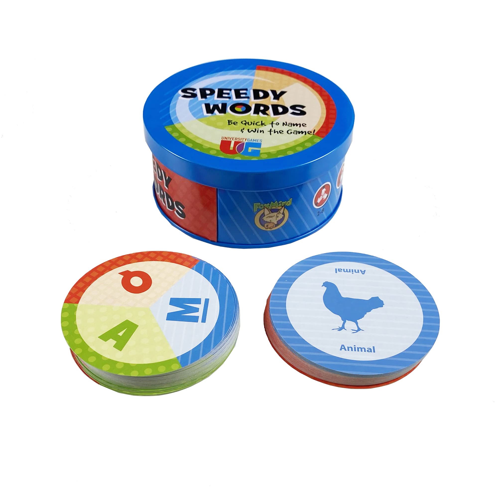 University Games Speedy Words Family Word Game 10