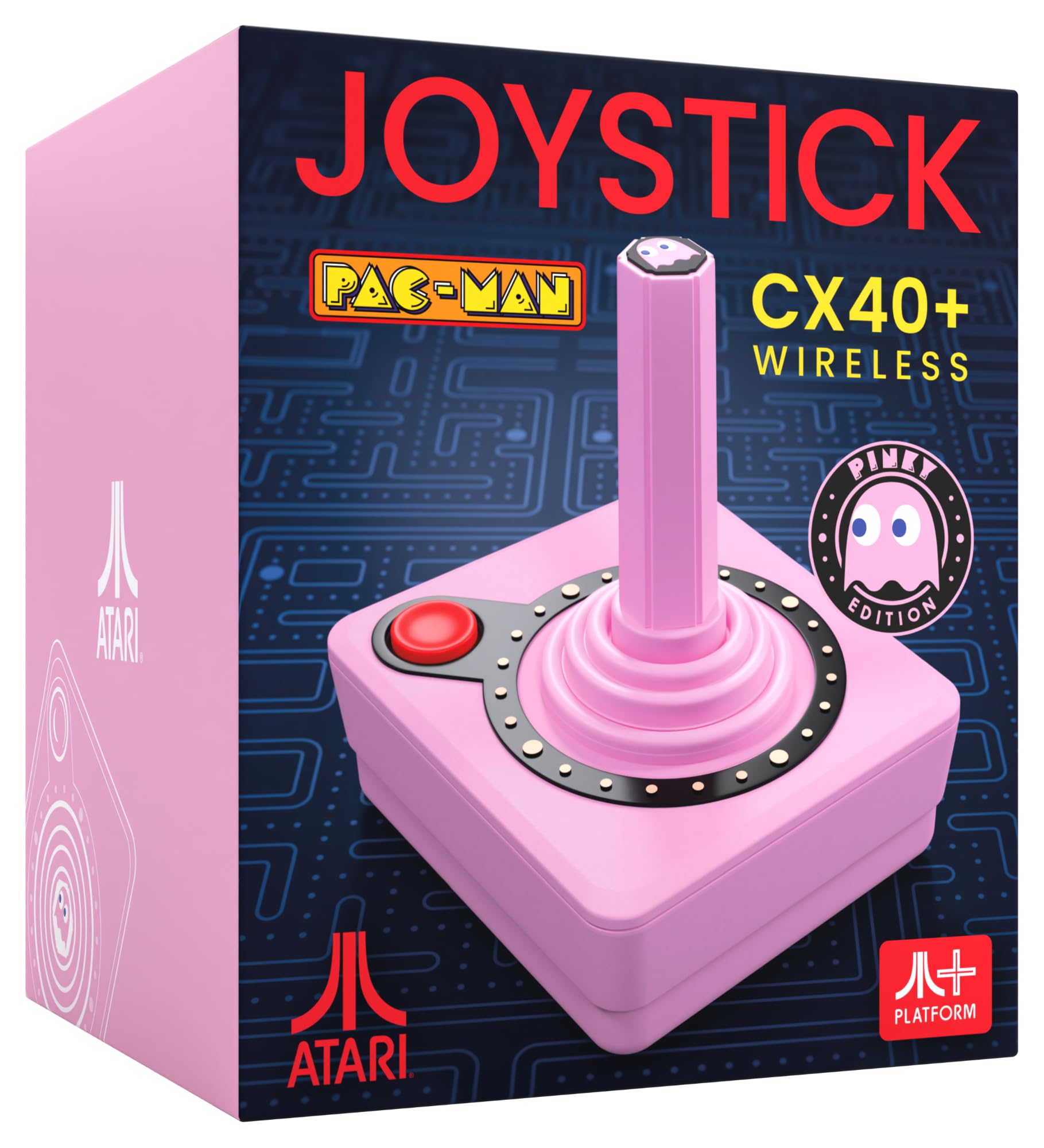 Pac-Man - Atari CX40+ Wireless Joystick Pink 2