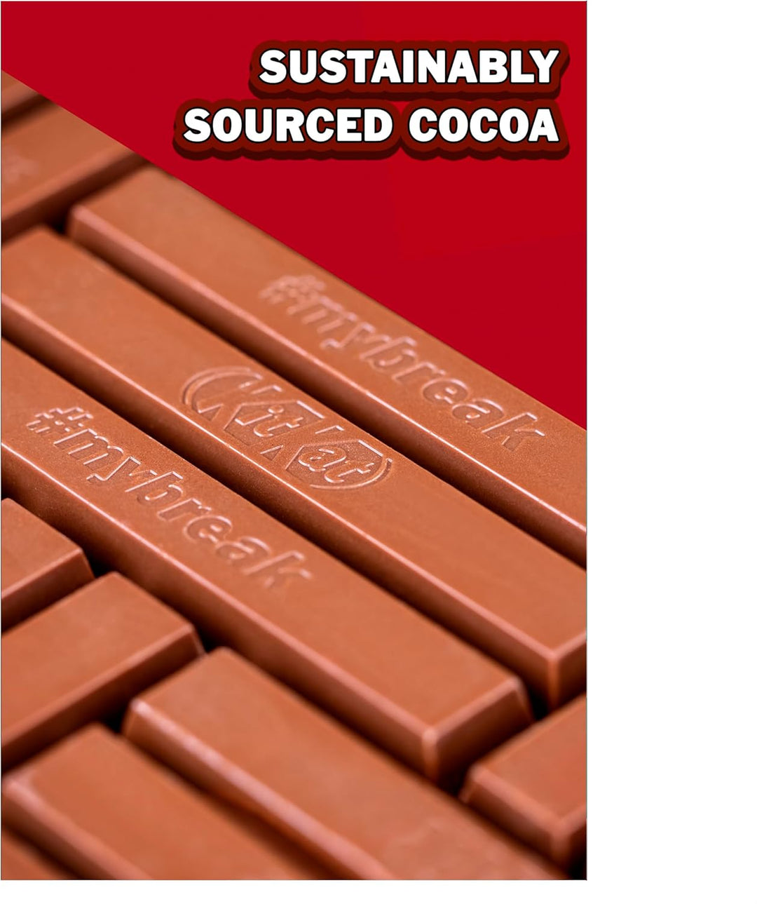 KitKat 4 Finger Milk Chocolate Bar Bumper Multipack, 8 x 41.5 g