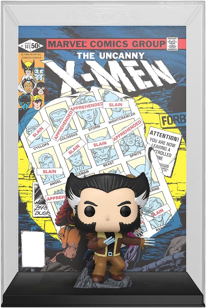 Funko Pop! Comic Cover Marvel - X-Men: Days of Future Past - Wolverine Vinyl Figure (Uncanny X-Men #141)