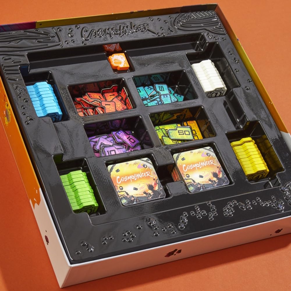 Hasbro Gaming Cosmolancer Strategy Board Game | Tile Placement | 2-4 Players | Ages 9+ 6
