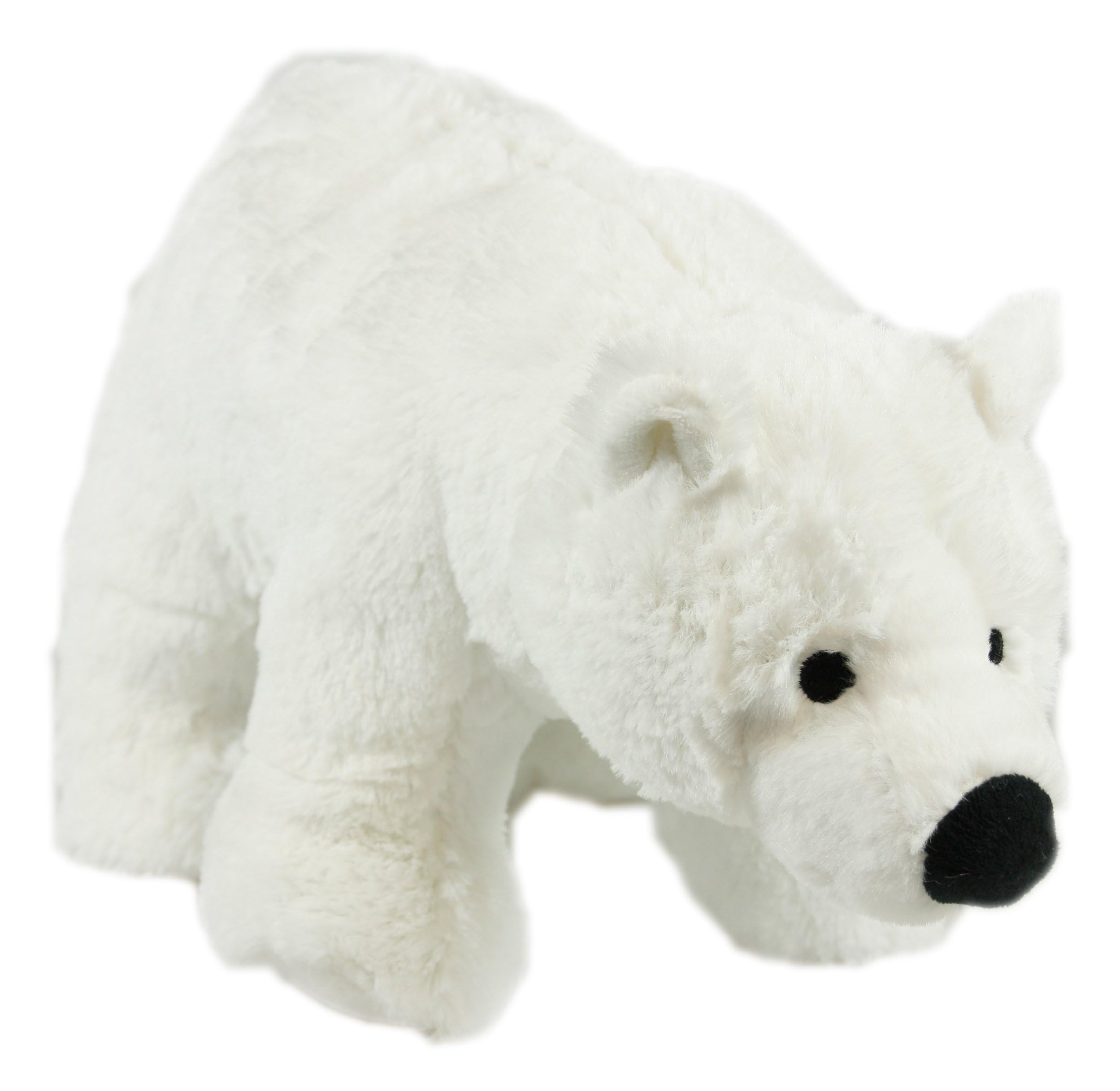 Animal Instincts Snow Mates Perdita Polar Bear Squeaky Plush Dog Toy | Small Size | Machine Washable