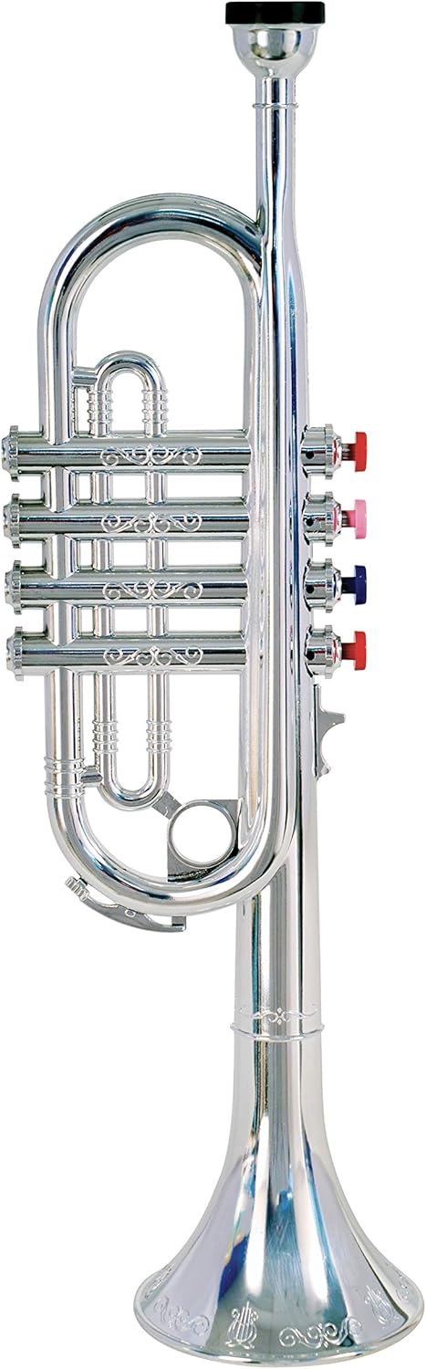 Bontempi 32 4231 4-Note Silver Trumpet - Musical Toy for Kids 3+ 1
