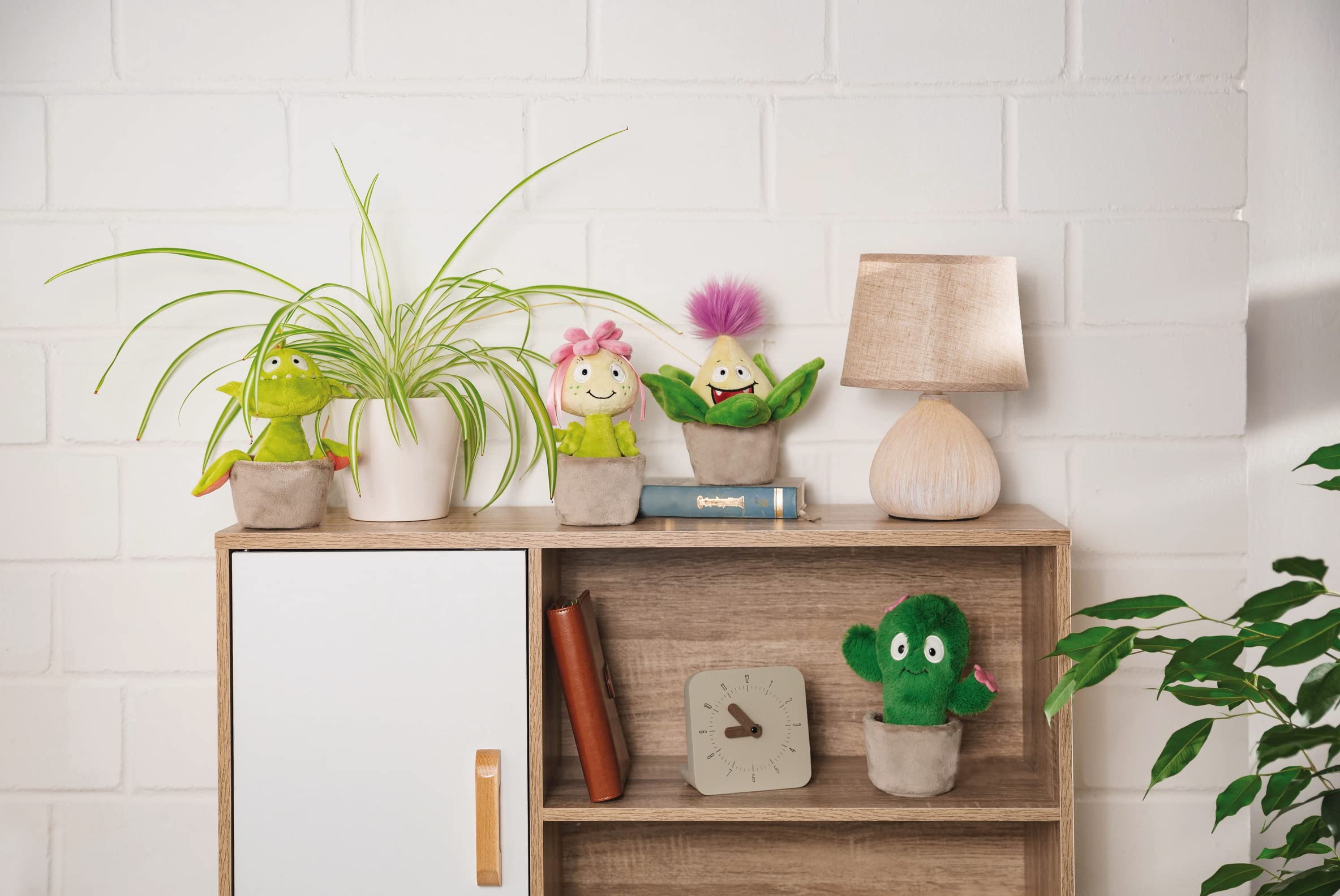 NICI Cuddly Soft Toy Cactus Henriette - 18cm Green Plush Stuffed Animal 2