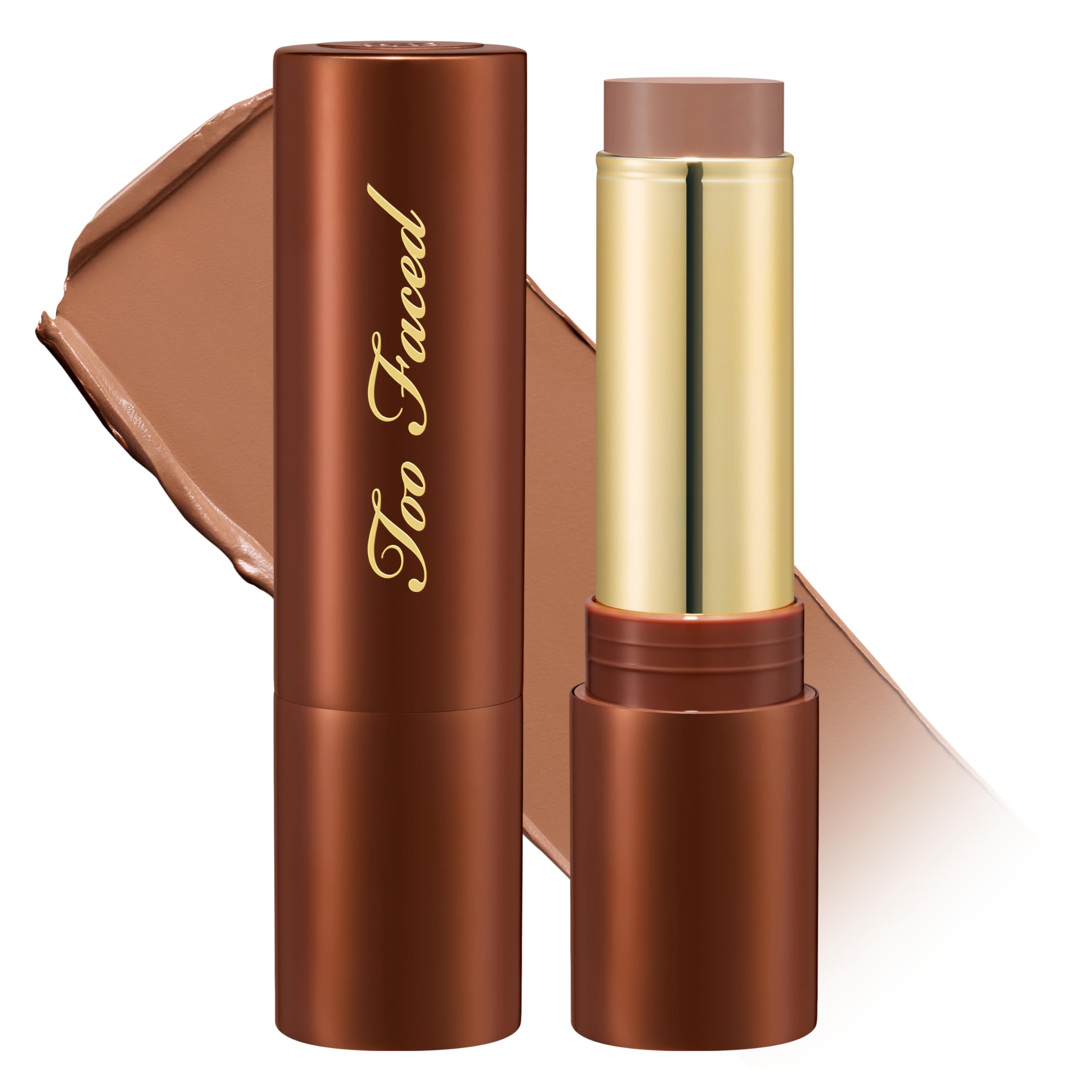 Too Faced Chocolate Soleil Melting Bronzing & Sculpting Stick - Cream, Lightweight, Vegan | 8.3ml