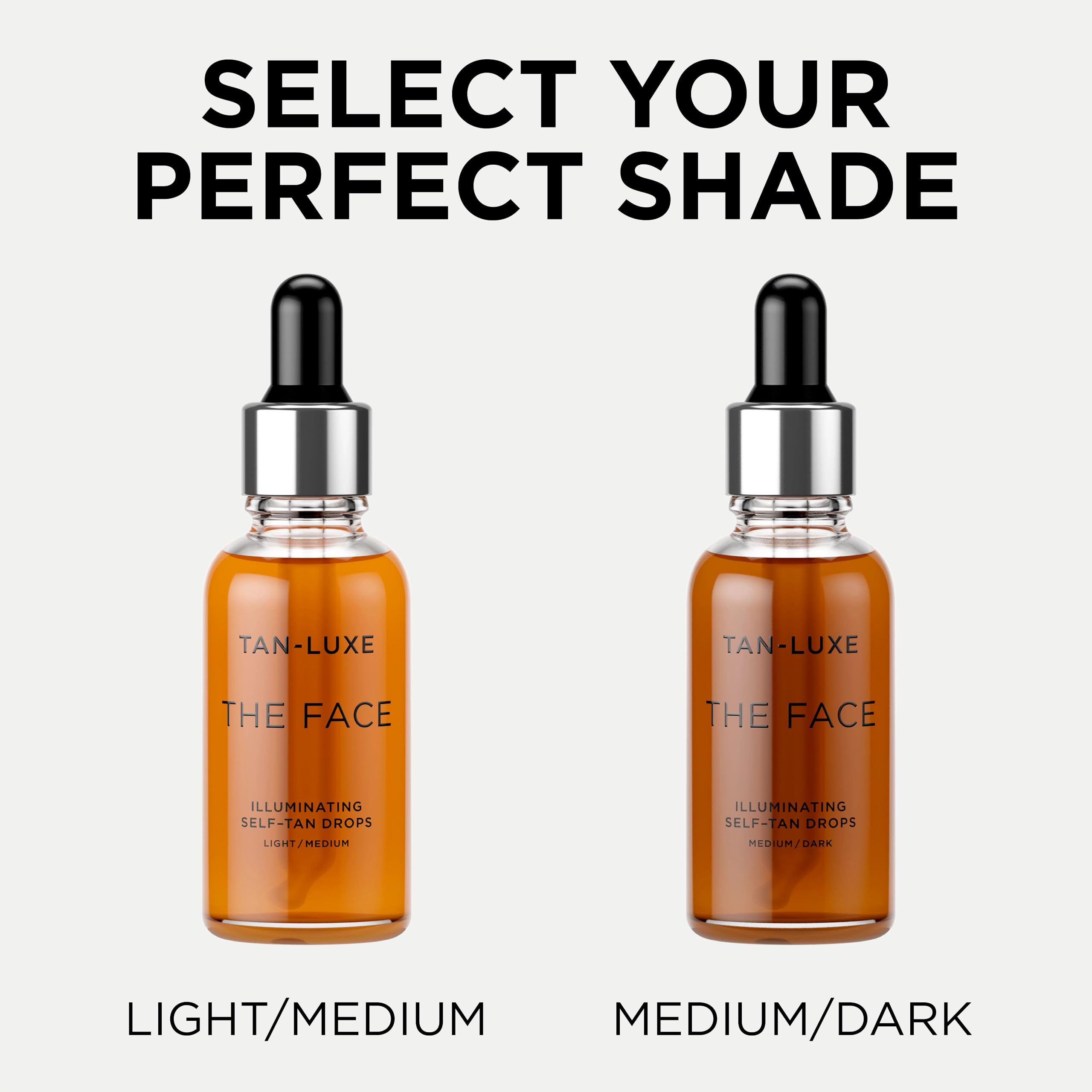 TAN-LUXE THE FACE Self Tan Drops - Custom Face Tan | Light/Medium | 30 ml 7